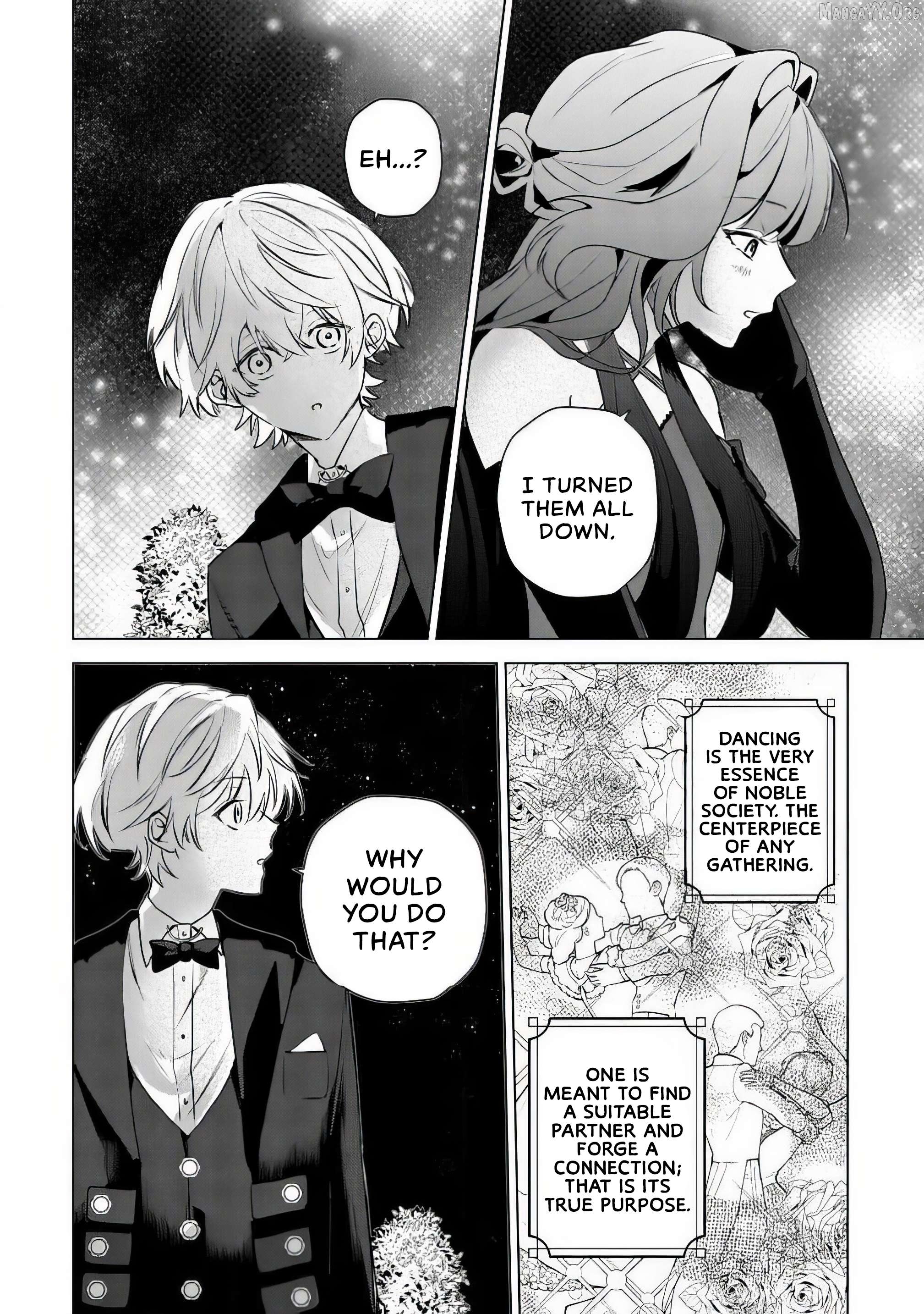 Yami-ochi Rasu Bosu Reijou No Osananajimi Ni Tensei Shita. Ore Ga Shindara Bad End Kakutei Na Node Saikyou Ni Natta Kedo, Mou Yami-ochi "yandere-ka" Shitemasen Ka? Chapter 5 - page 3