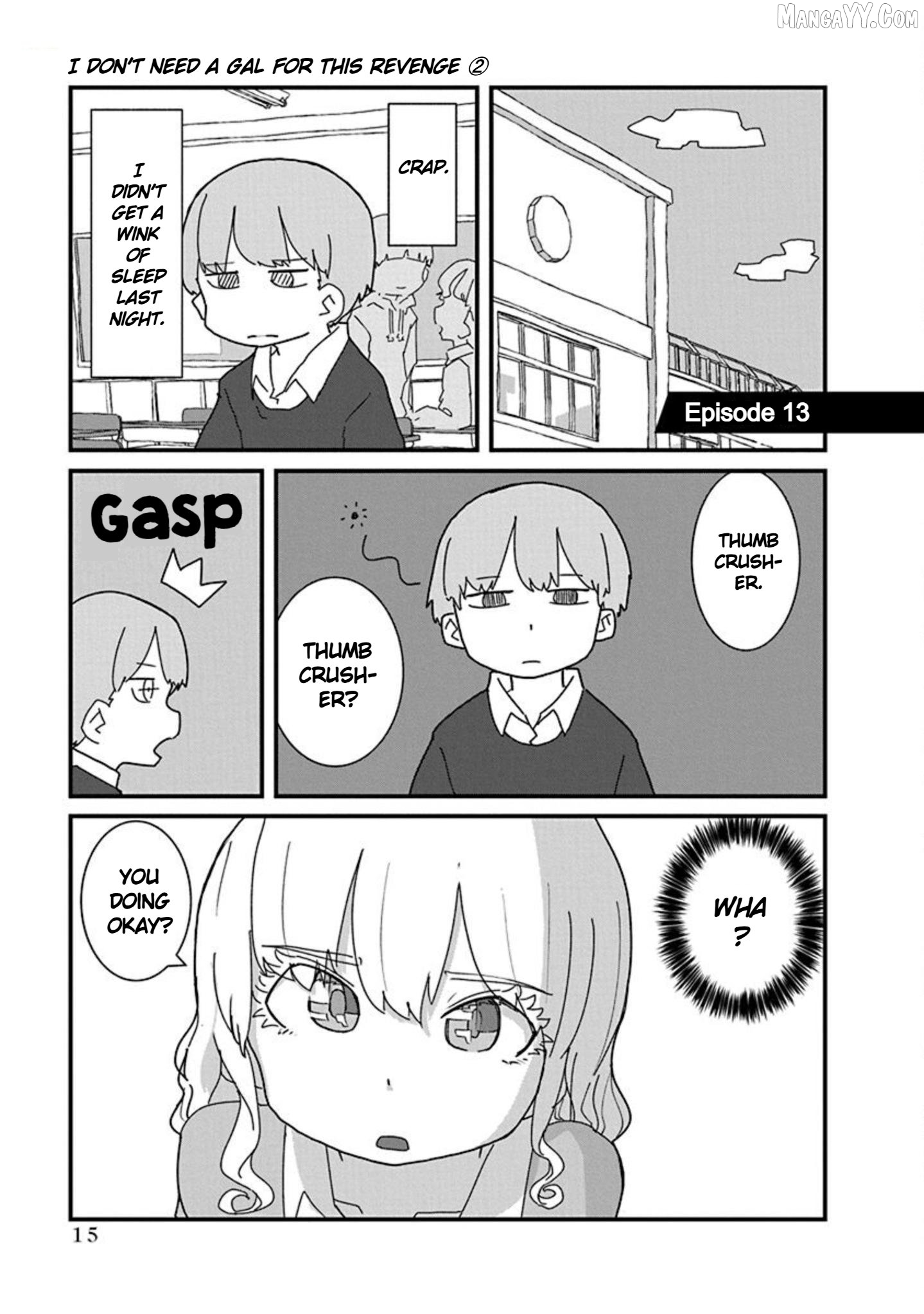 Kono Fukushuu ni Gyaru wa Iranai Chapter 13 - page 1