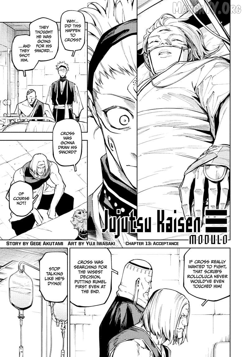Jujutsu Kaisen Modulo Chapter 13 - page 1