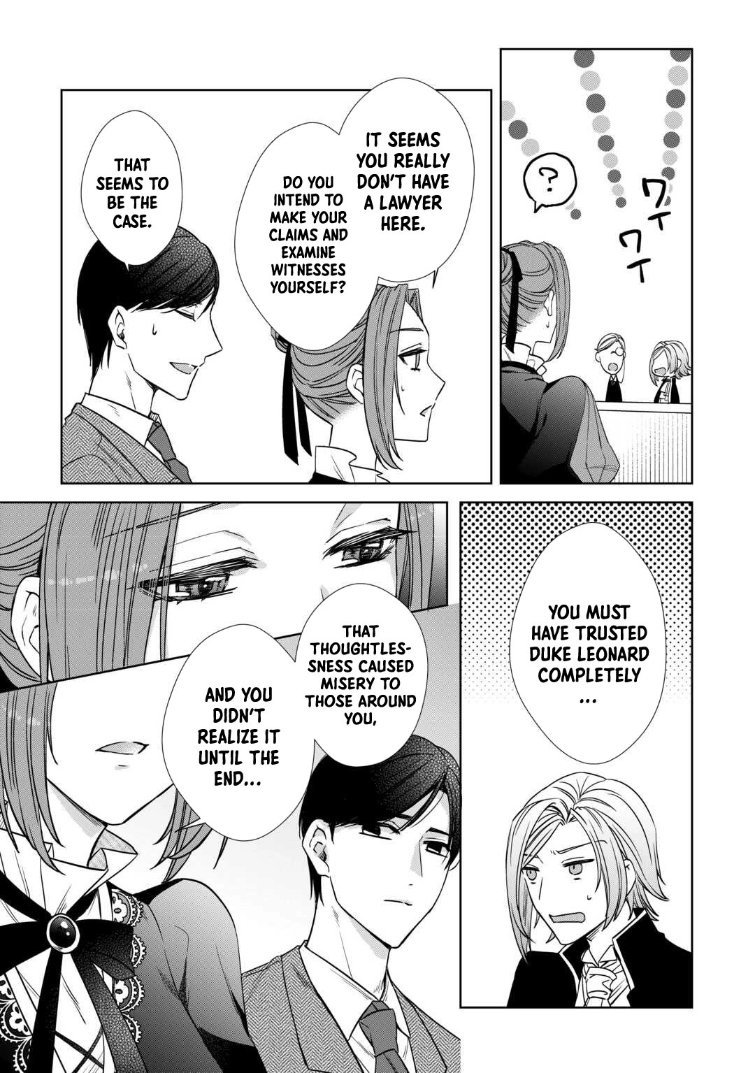 Danna-sama wa Tsuma no Watashi yori Osananajimi no Kata ga Taisetsu na you desu Chapter 11 - page 25