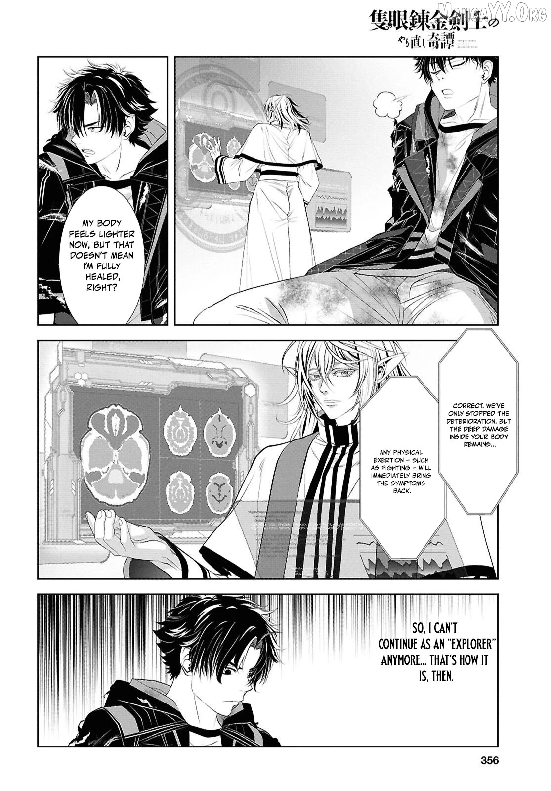 Sekigan Renkin Kenshi no Yarinaoshi Kitan Chapter 8 - page 10