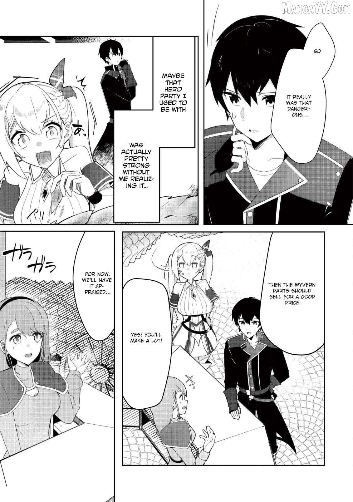 Tsuihousareta Fuyo Mahoutsukai no Nariagari ~Yuusha Party wo Kage kara Sasaeteita to Shiranakatta node Modotte Koi? "Kensei" to "Kenja" no Bishoujo-tachi ni Kakomarete Shiawase nano de Modorimasen~ Chapter 6 - page 10