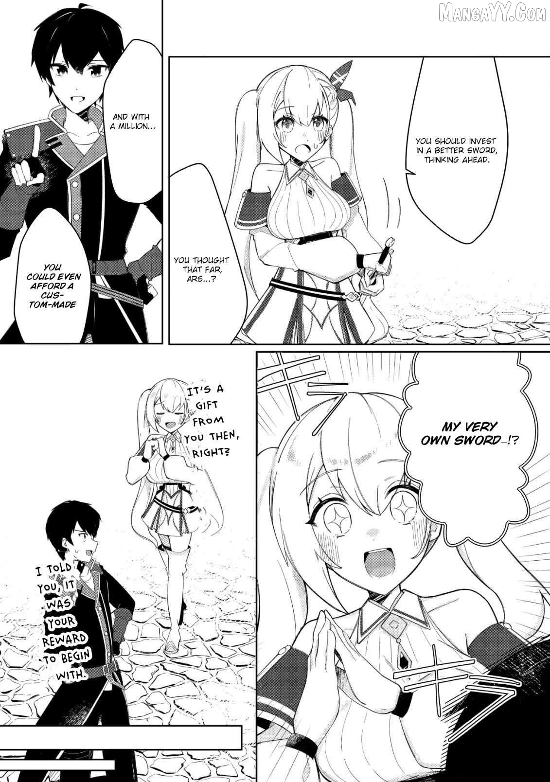 Tsuihousareta Fuyo Mahoutsukai no Nariagari ~Yuusha Party wo Kage kara Sasaeteita to Shiranakatta node Modotte Koi? "Kensei" to "Kenja" no Bishoujo-tachi ni Kakomarete Shiawase nano de Modorimasen~ Chapter 6 - page 19