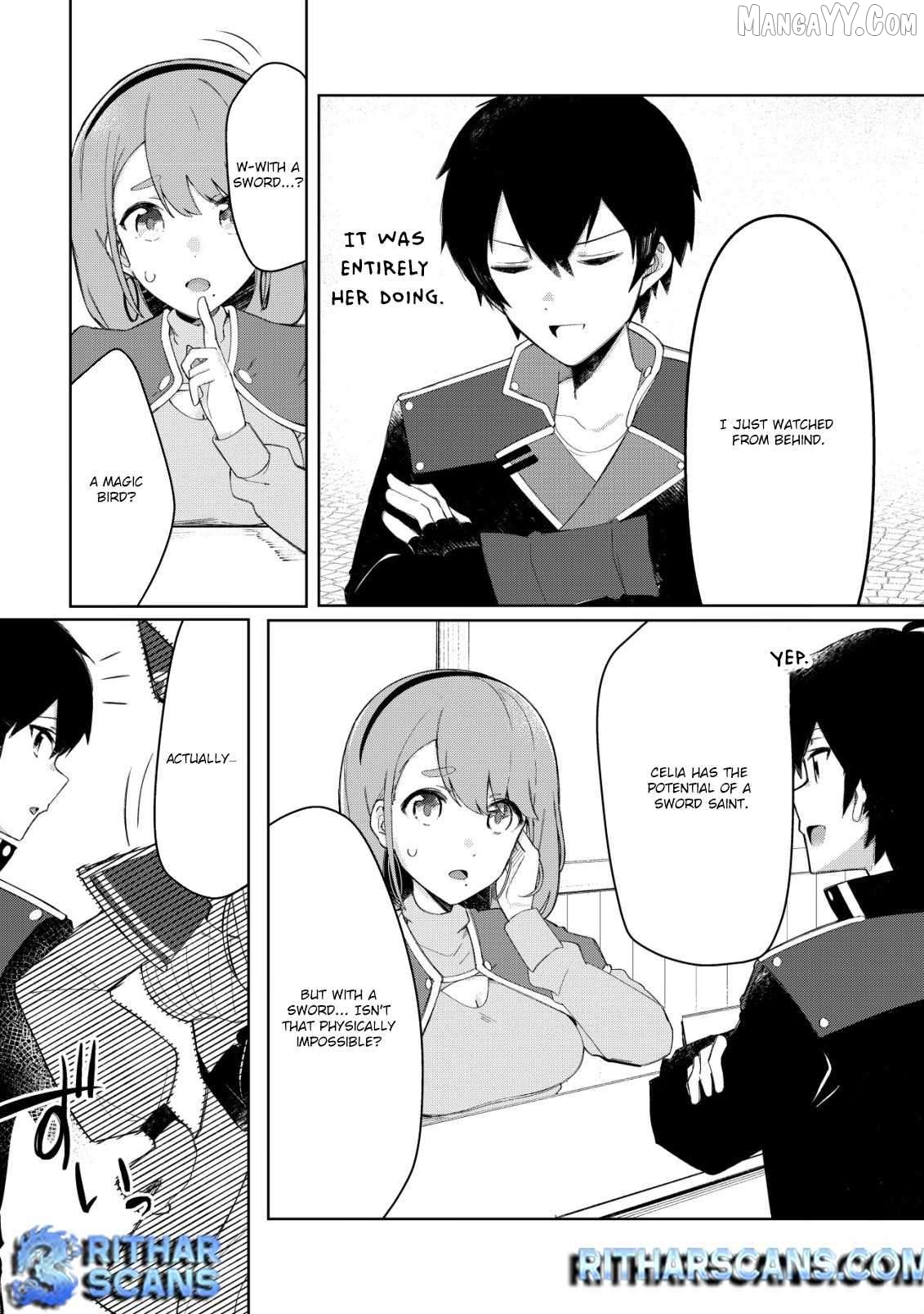 Tsuihousareta Fuyo Mahoutsukai no Nariagari ~Yuusha Party wo Kage kara Sasaeteita to Shiranakatta node Modotte Koi? "Kensei" to "Kenja" no Bishoujo-tachi ni Kakomarete Shiawase nano de Modorimasen~ Chapter 6 - page 5