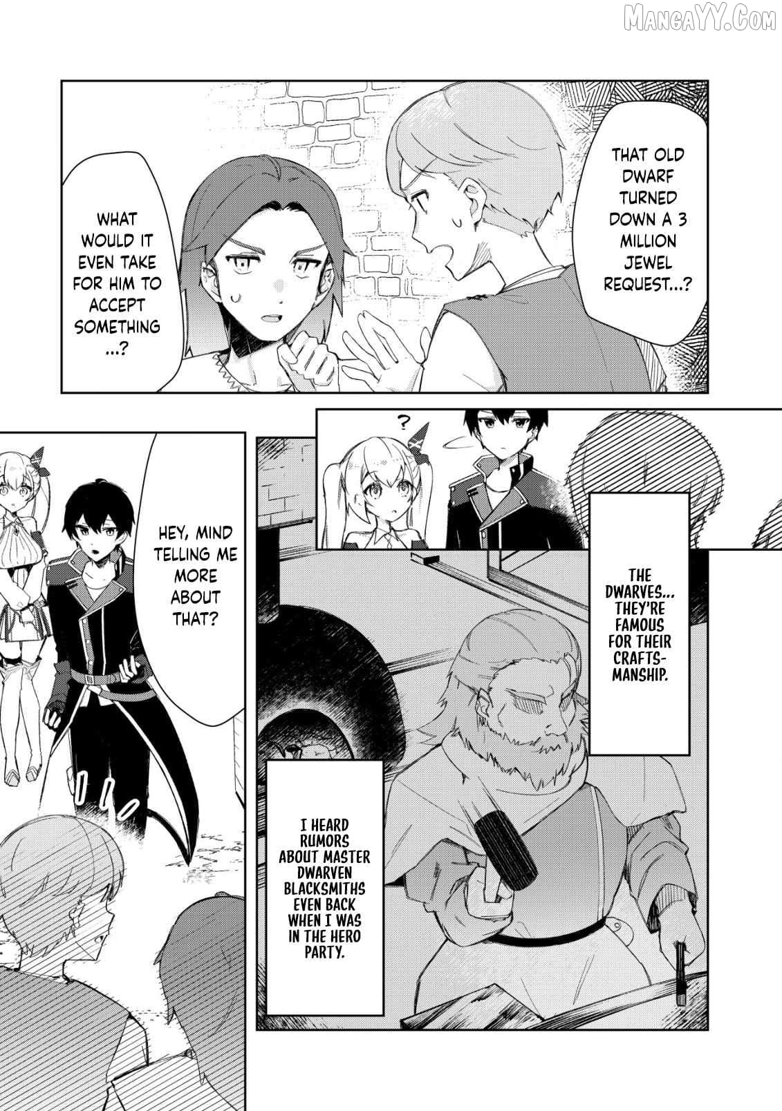 Tsuihousareta Fuyo Mahoutsukai no Nariagari ~Yuusha Party wo Kage kara Sasaeteita to Shiranakatta node Modotte Koi? "Kensei" to "Kenja" no Bishoujo-tachi ni Kakomarete Shiawase nano de Modorimasen~ Chapter 7 - page 2
