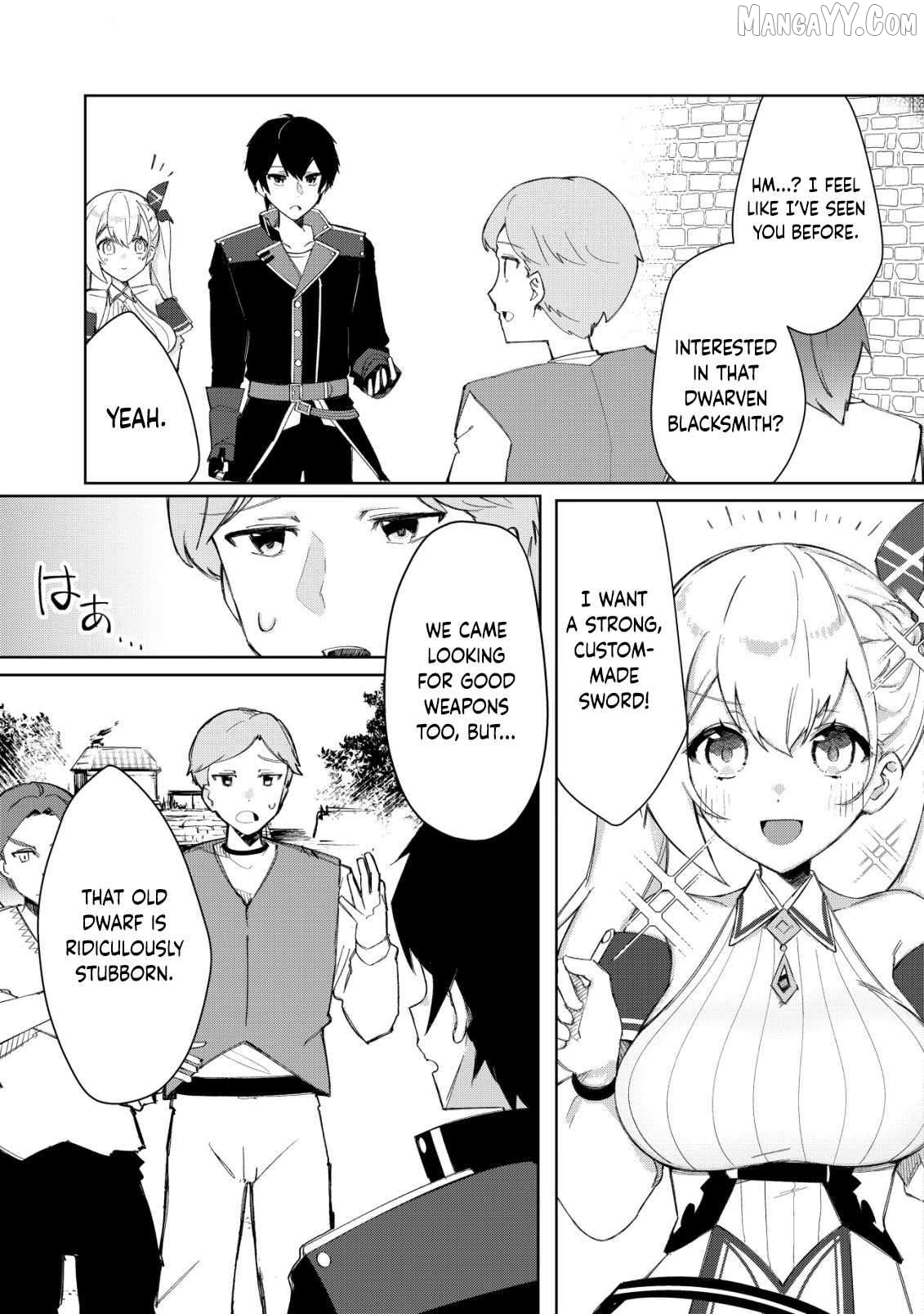Tsuihousareta Fuyo Mahoutsukai no Nariagari ~Yuusha Party wo Kage kara Sasaeteita to Shiranakatta node Modotte Koi? "Kensei" to "Kenja" no Bishoujo-tachi ni Kakomarete Shiawase nano de Modorimasen~ Chapter 7 - page 3