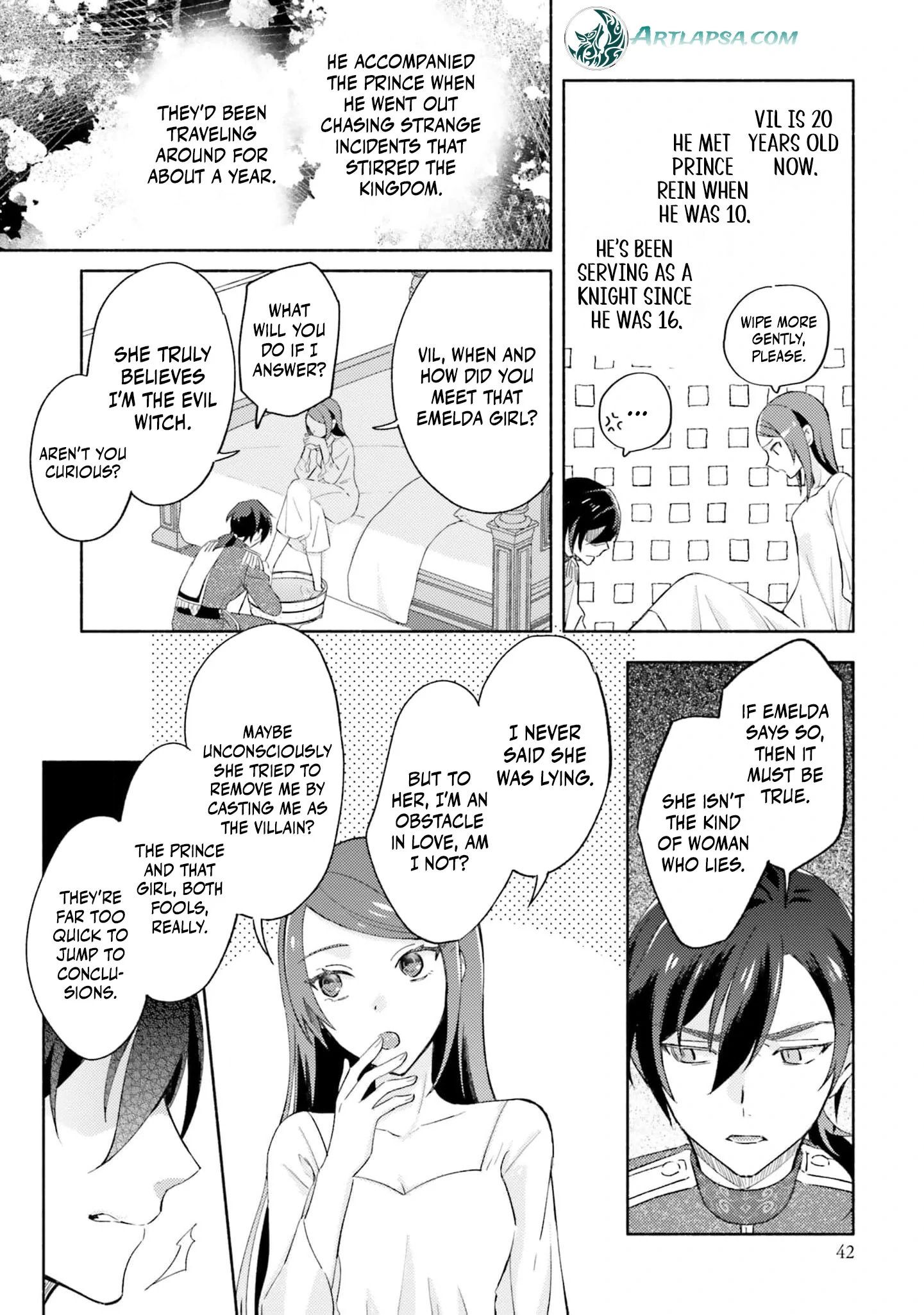 The Final Boss Witch Teases Her Straight-Laced Attendant Chapter 3 - page 12