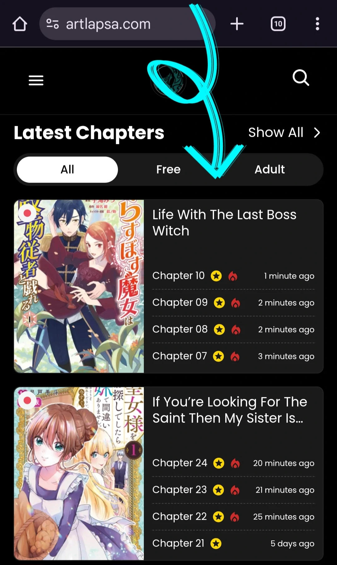 The Final Boss Witch Teases Her Straight-Laced Attendant Chapter 3 - page 1