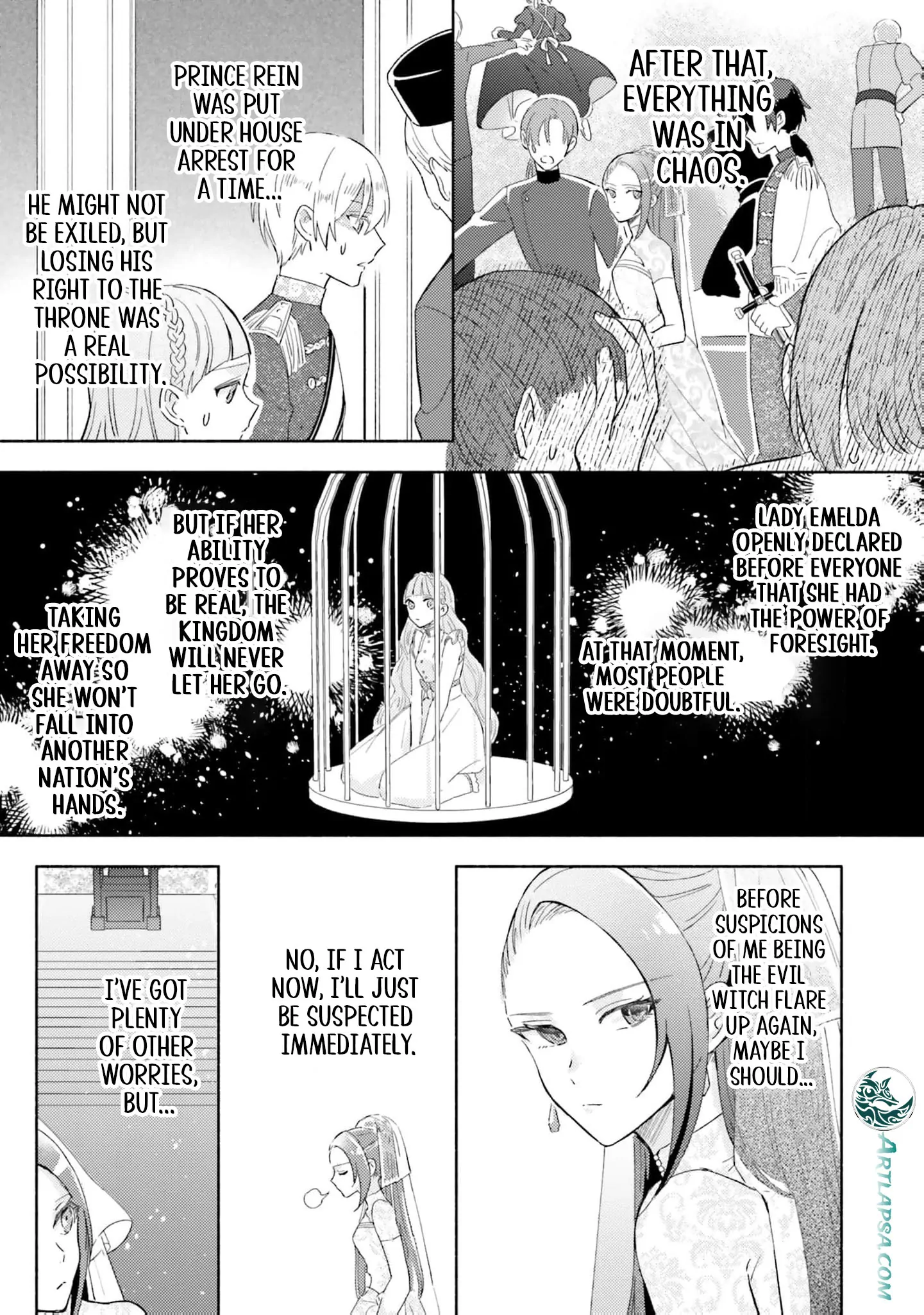 The Final Boss Witch Teases Her Straight-Laced Attendant Chapter 3 - page 7