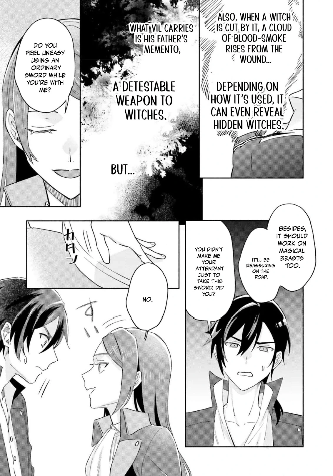 The Final Boss Witch Teases Her Straight-Laced Attendant Chapter 4 - page 9