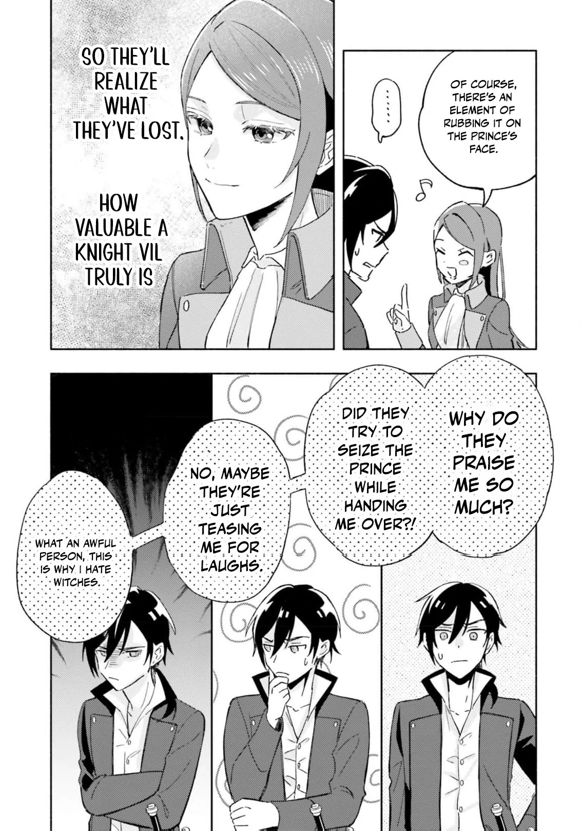 The Final Boss Witch Teases Her Straight-Laced Attendant Chapter 4 - page 12