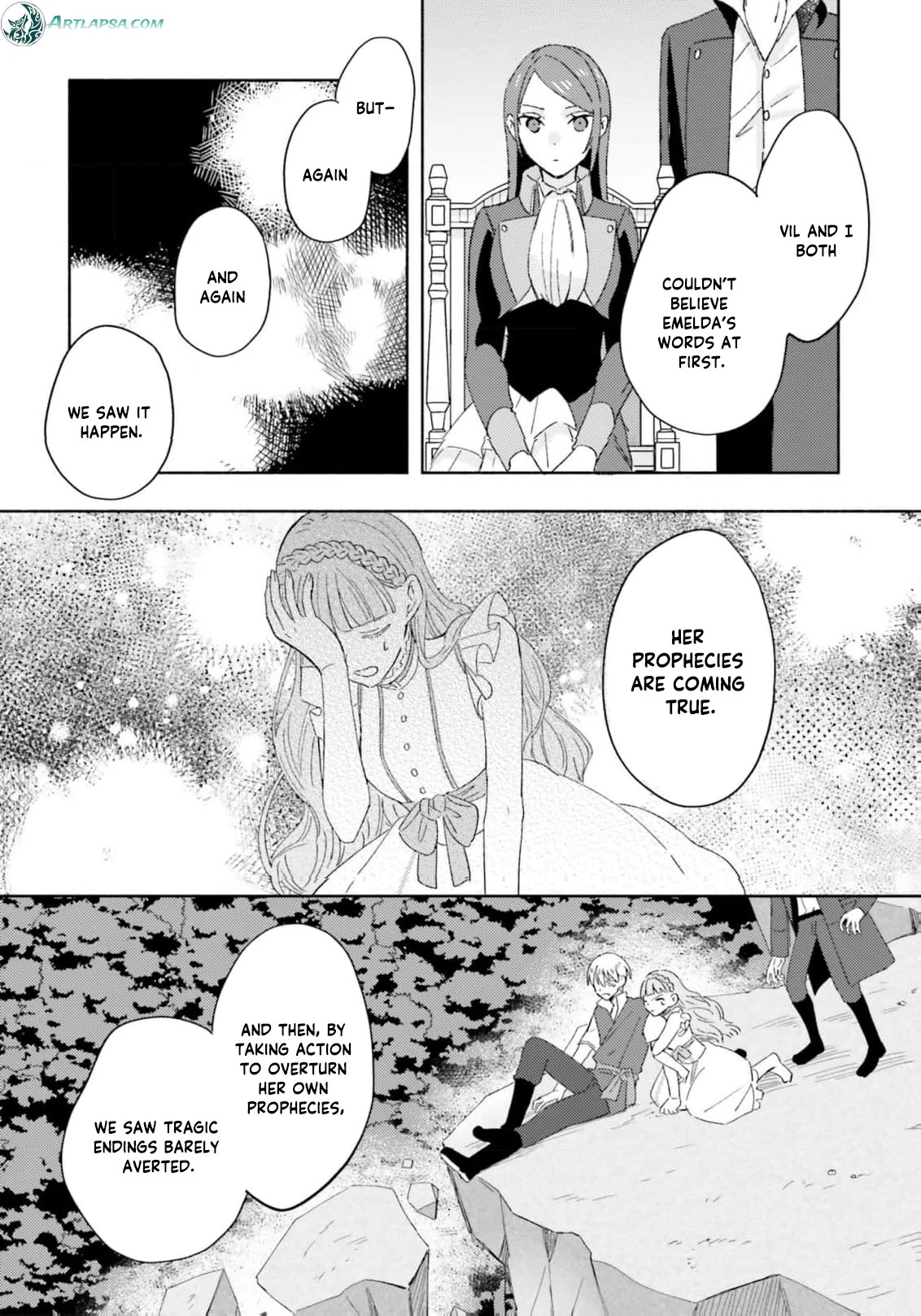 The Final Boss Witch Teases Her Straight-Laced Attendant Chapter 5 - page 13