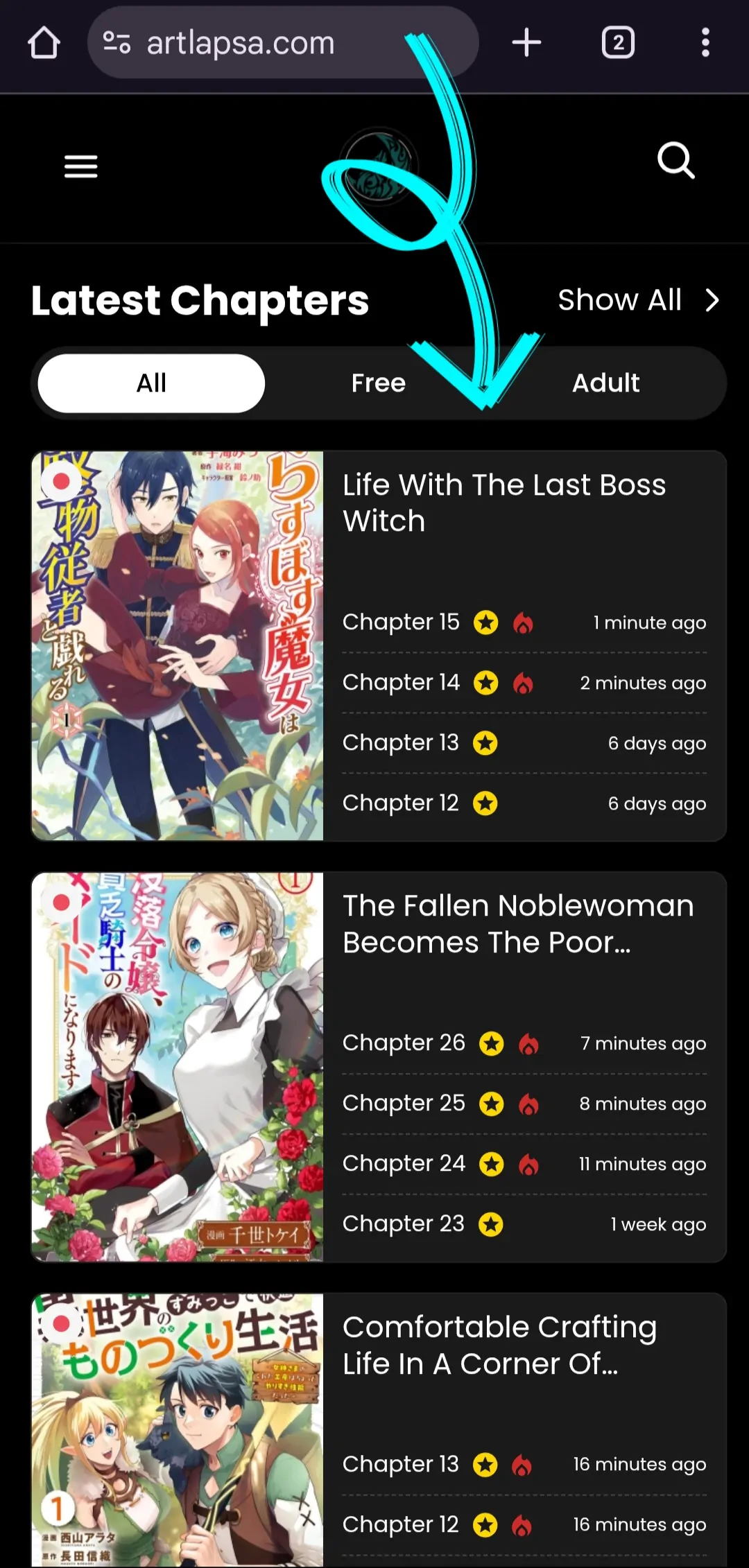 The Final Boss Witch Teases Her Straight-Laced Attendant Chapter 7 - page 1