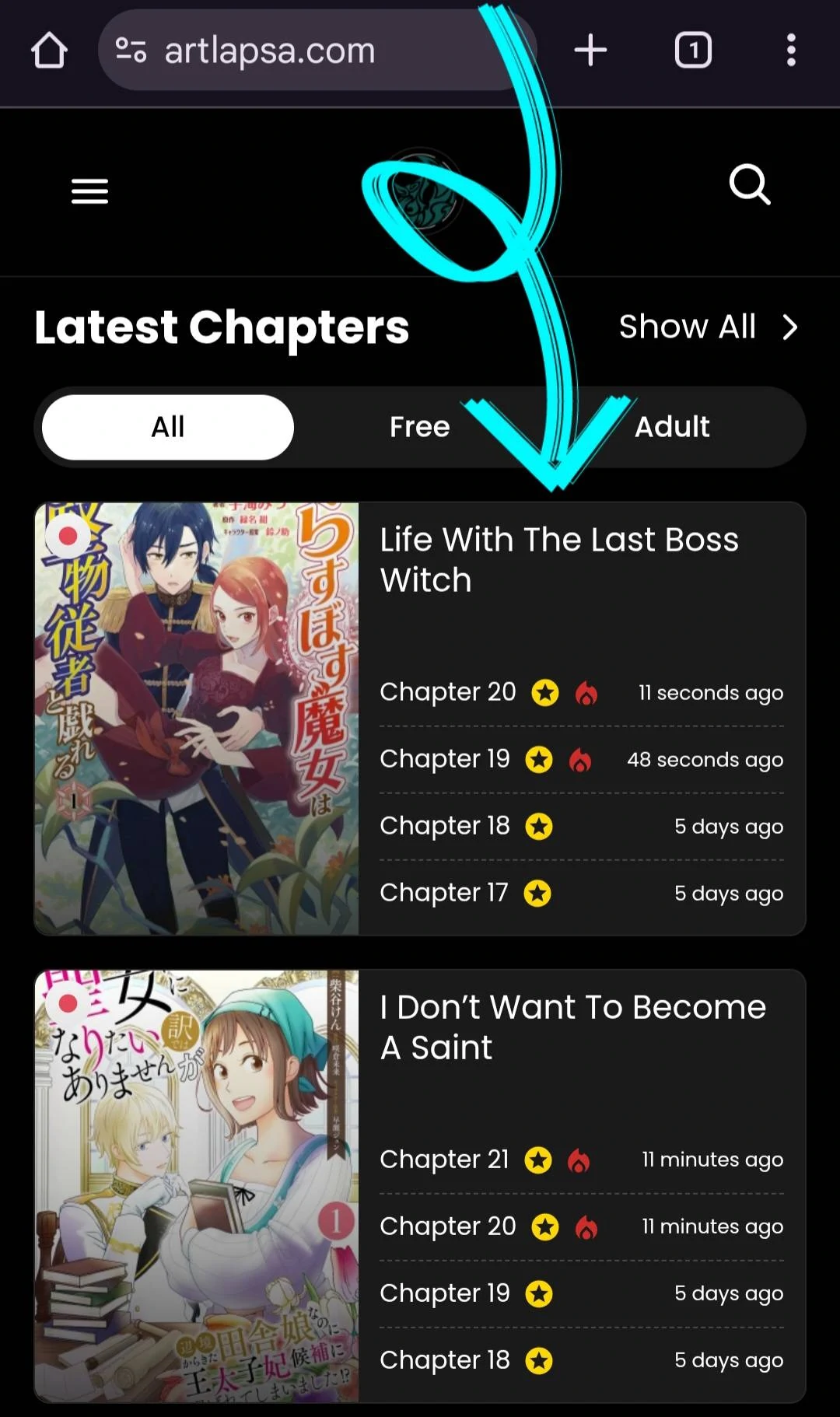 The Final Boss Witch Teases Her Straight-Laced Attendant Chapter 9 - page 1