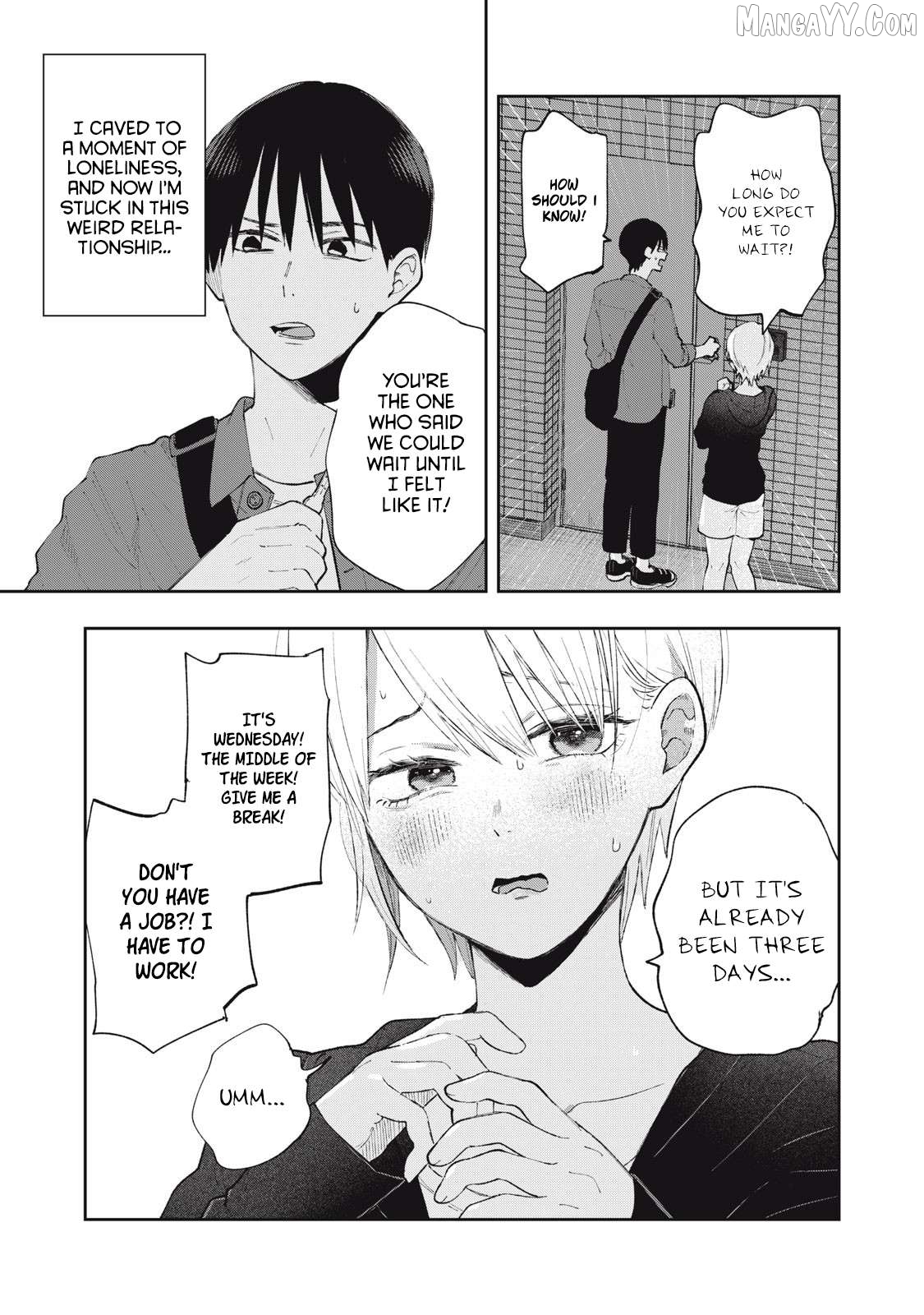 Solo-fessional: Solo Katsu Danshi to Bocchi Joshi no Koubousen Chapter 2 - page 5