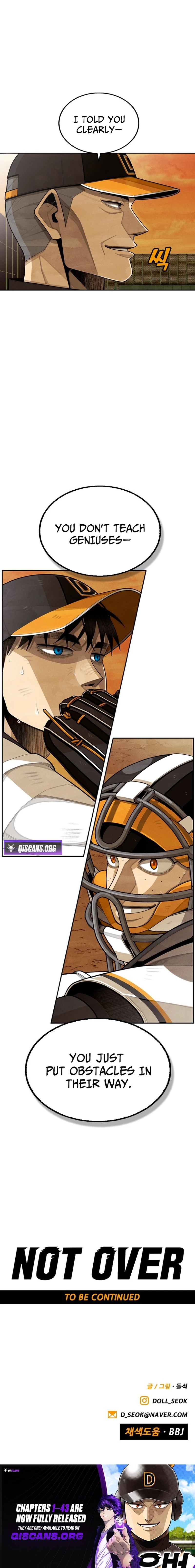 Not Over Chapter 43 - page 11