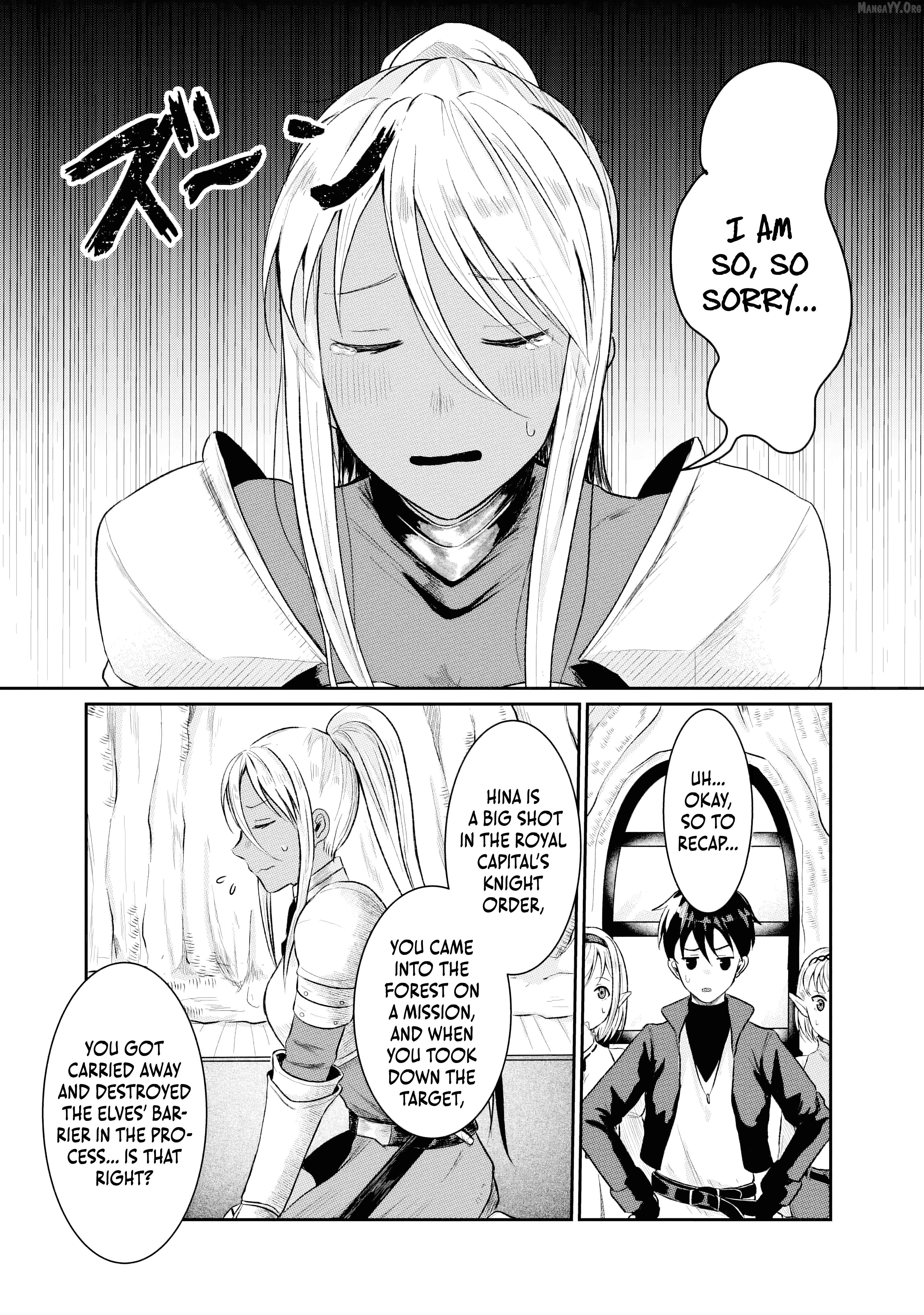 "Sono Hen no Kusa demo Kuttoke" to Tsuihou Sareta Munou Skill [Shokubutsugui] Mochi Tenseisha, Elf no Sato de Maboroshi no Shokubutsu o Tabete Musou Suru Chapter 6 - page 3