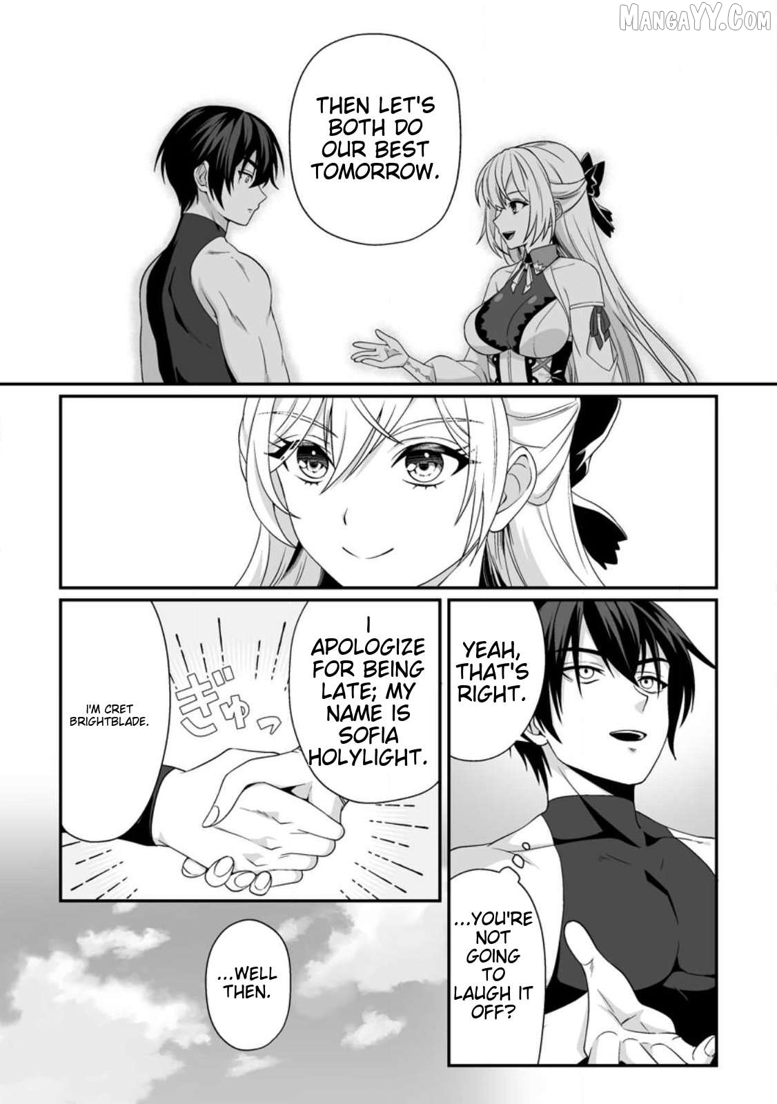 Teisou Gyakuten Sekai De Yuiitsu No Otoko Kishi No Ore, Onna Kishi Gakuen Ni Nyuugaku Shitara Nazeka Eiyou Atsukai Sareta ~Zetsurin Skill De Harem Musou~ Chapter 2.2 - page 3