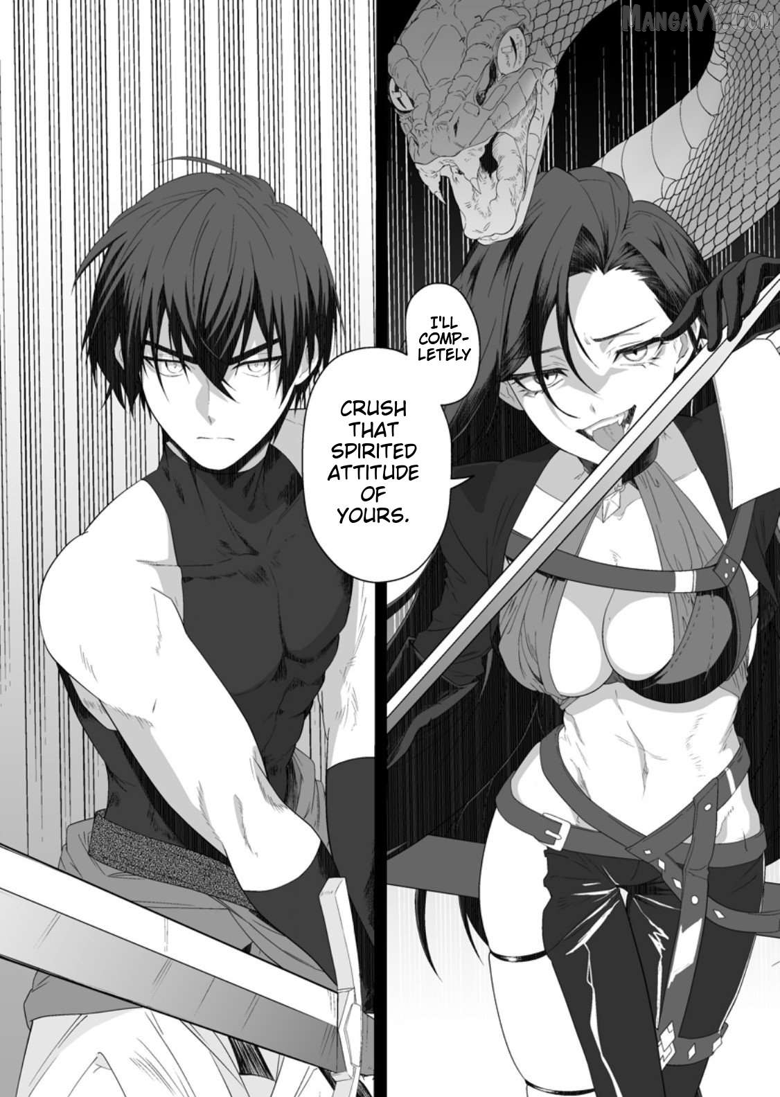 Teisou Gyakuten Sekai De Yuiitsu No Otoko Kishi No Ore, Onna Kishi Gakuen Ni Nyuugaku Shitara Nazeka Eiyou Atsukai Sareta ~Zetsurin Skill De Harem Musou~ Chapter 2.3 - page 10