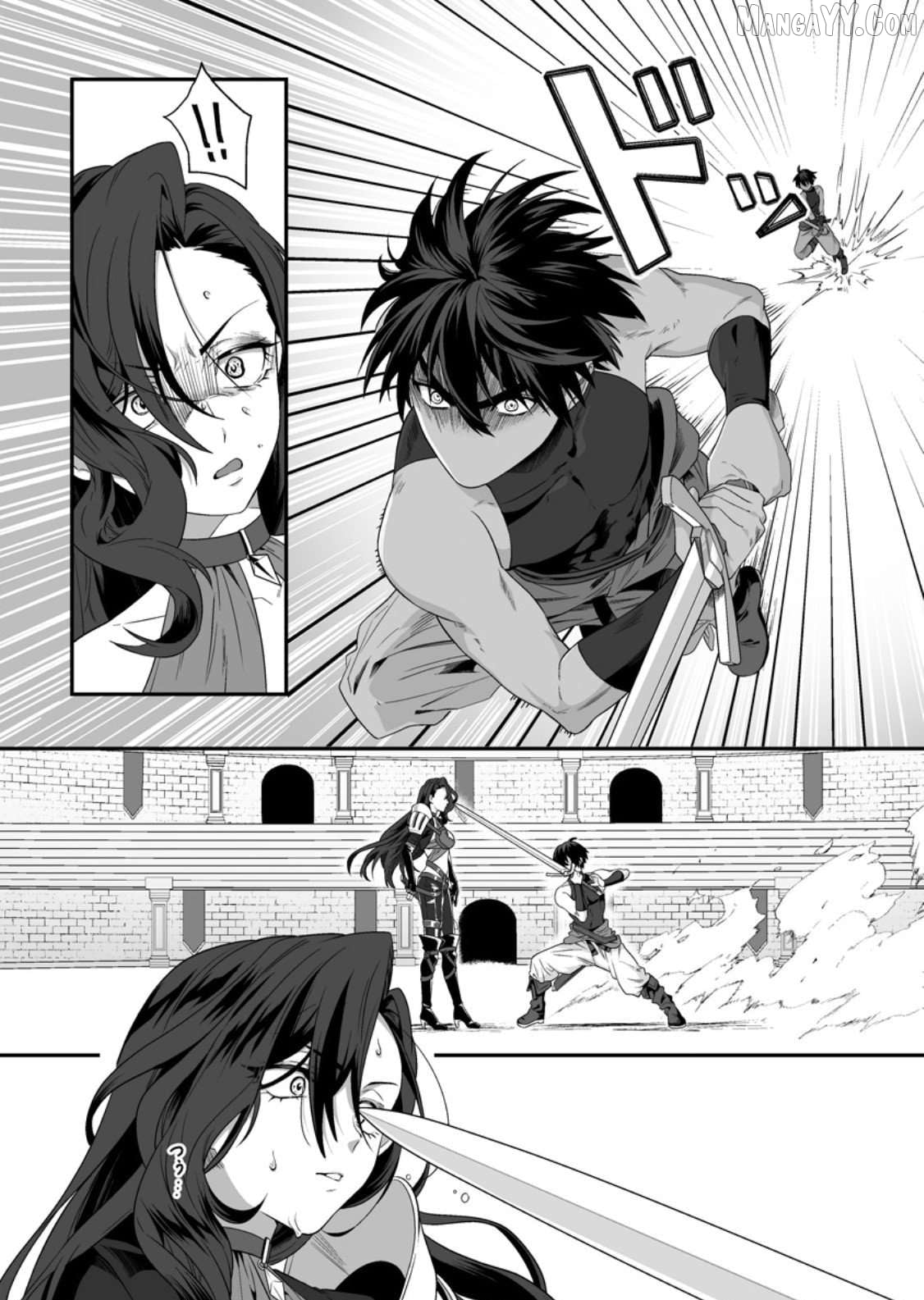 Teisou Gyakuten Sekai De Yuiitsu No Otoko Kishi No Ore, Onna Kishi Gakuen Ni Nyuugaku Shitara Nazeka Eiyou Atsukai Sareta ~Zetsurin Skill De Harem Musou~ Chapter 2.3 - page 8
