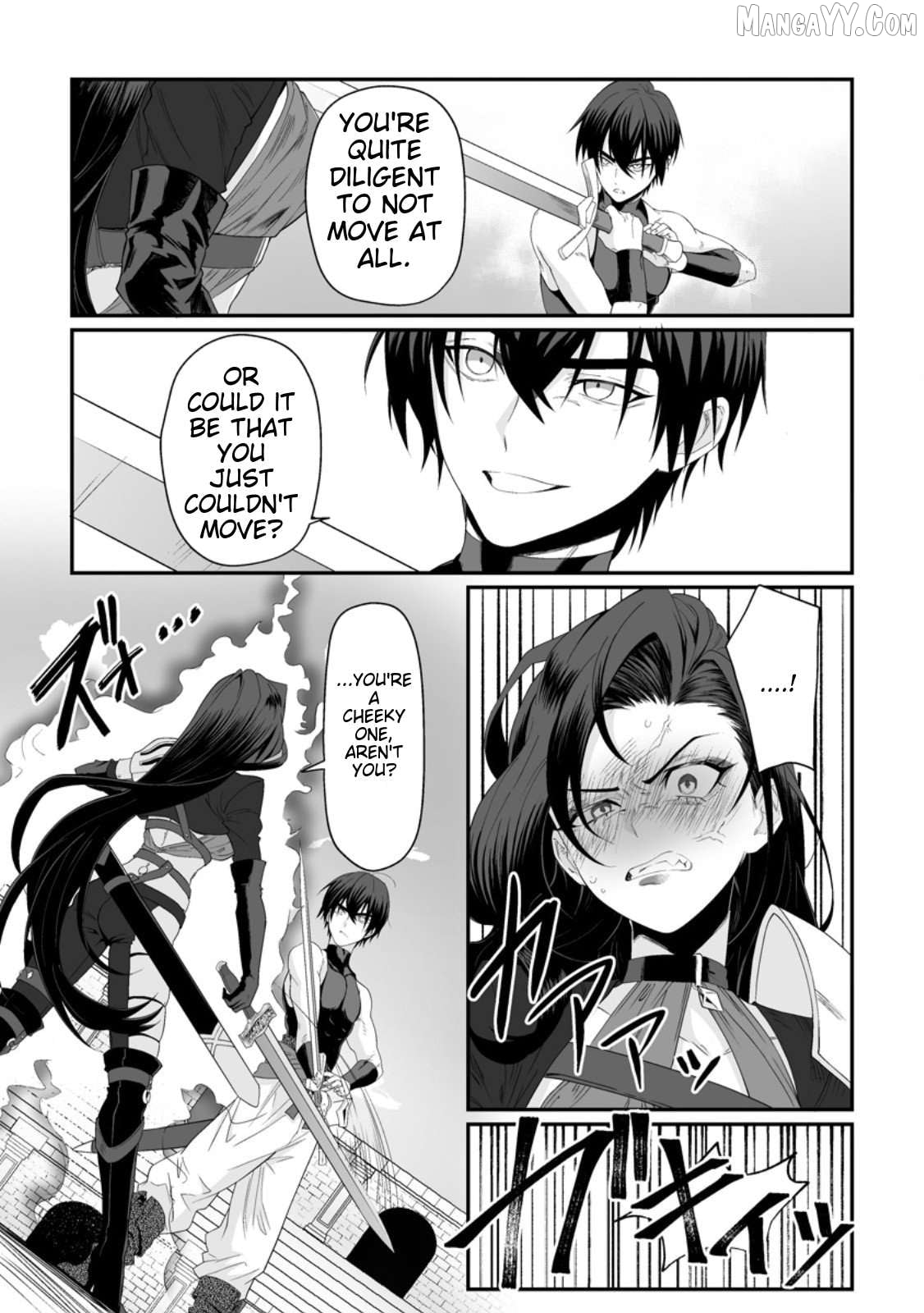 Teisou Gyakuten Sekai De Yuiitsu No Otoko Kishi No Ore, Onna Kishi Gakuen Ni Nyuugaku Shitara Nazeka Eiyou Atsukai Sareta ~Zetsurin Skill De Harem Musou~ Chapter 2.3 - page 9
