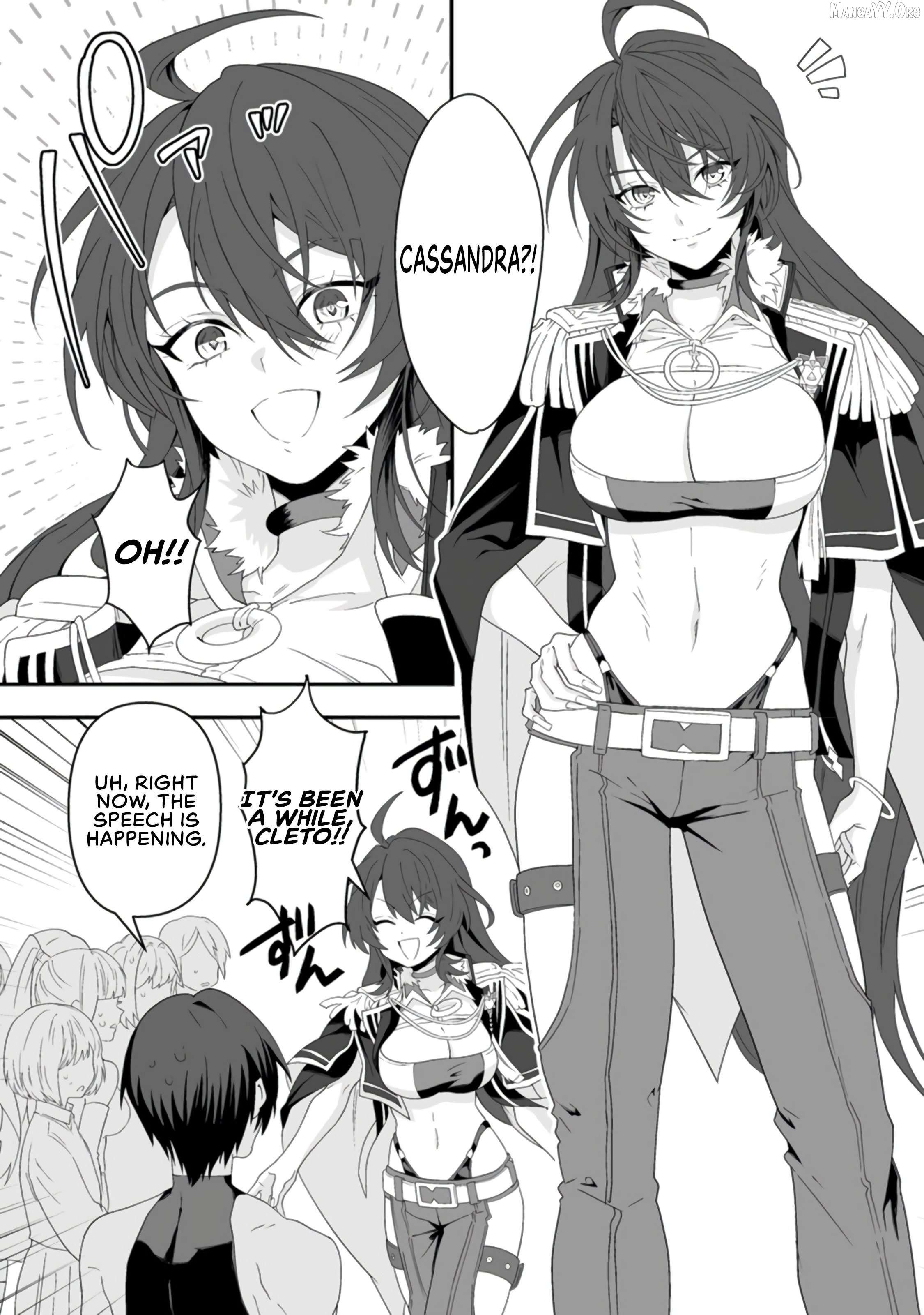 Teisou Gyakuten Sekai De Yuiitsu No Otoko Kishi No Ore, Onna Kishi Gakuen Ni Nyuugaku Shitara Nazeka Eiyou Atsukai Sareta ~Zetsurin Skill De Harem Musou~ Chapter 4 - page 7