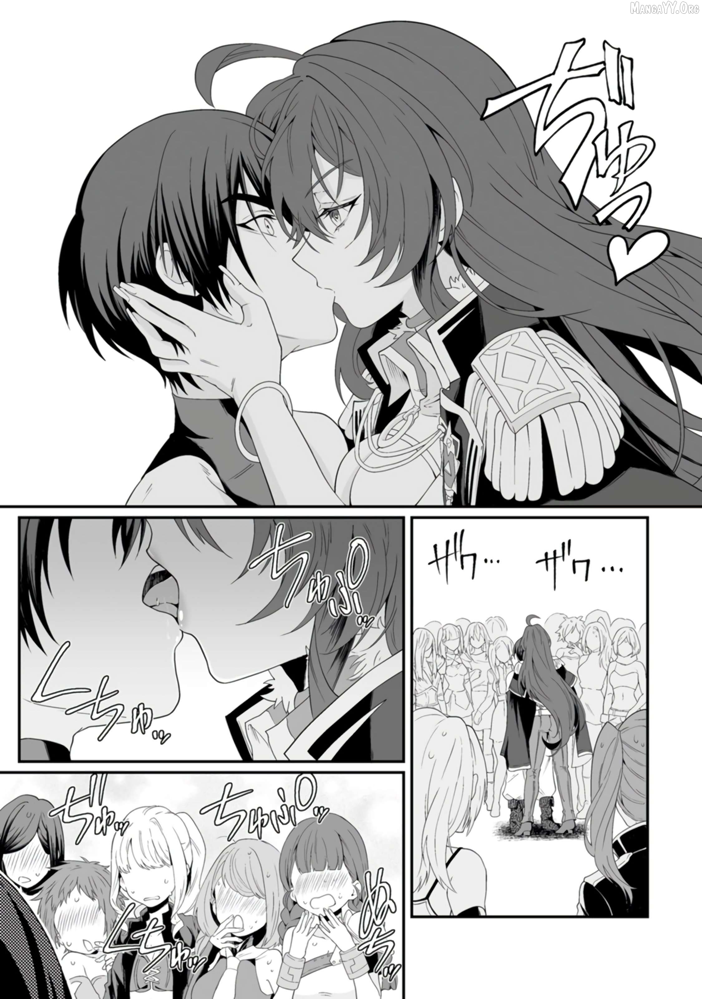 Teisou Gyakuten Sekai De Yuiitsu No Otoko Kishi No Ore, Onna Kishi Gakuen Ni Nyuugaku Shitara Nazeka Eiyou Atsukai Sareta ~Zetsurin Skill De Harem Musou~ Chapter 4 - page 9