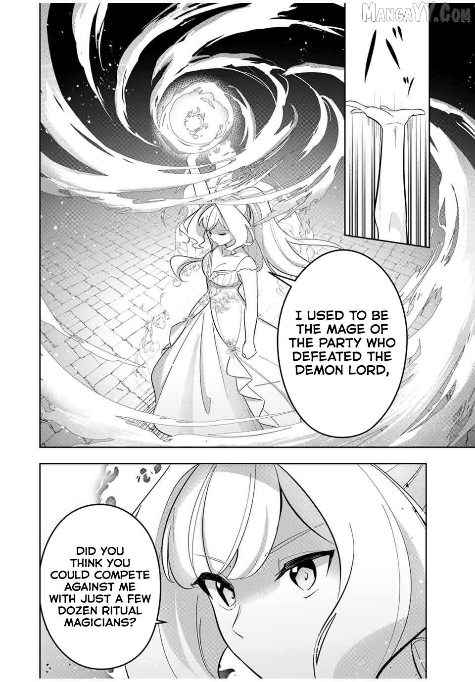 Koujo Tensei ~ Densetsu no Daimadoushi (♂), Hime Kishi to Narite Densetsu no Reijou Kishidan o Tsukuri Musou suru ~ Chapter 6 - page 8