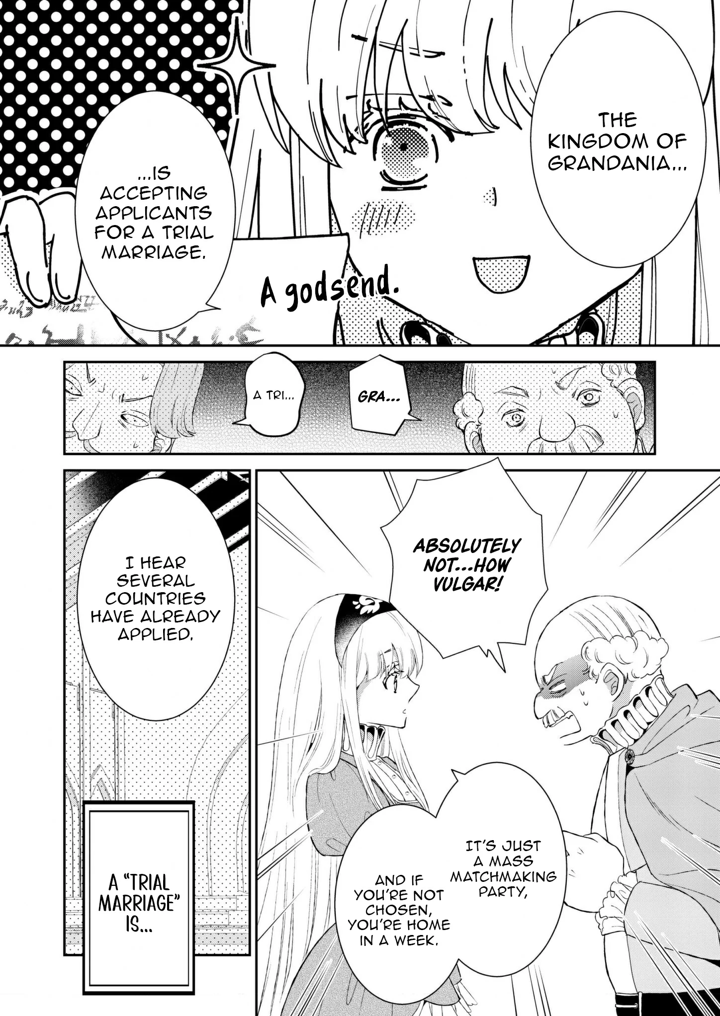 I Don’t Want to Marry the Handsome Crown Prince of a Superpower!! Chapter 1 - page 6
