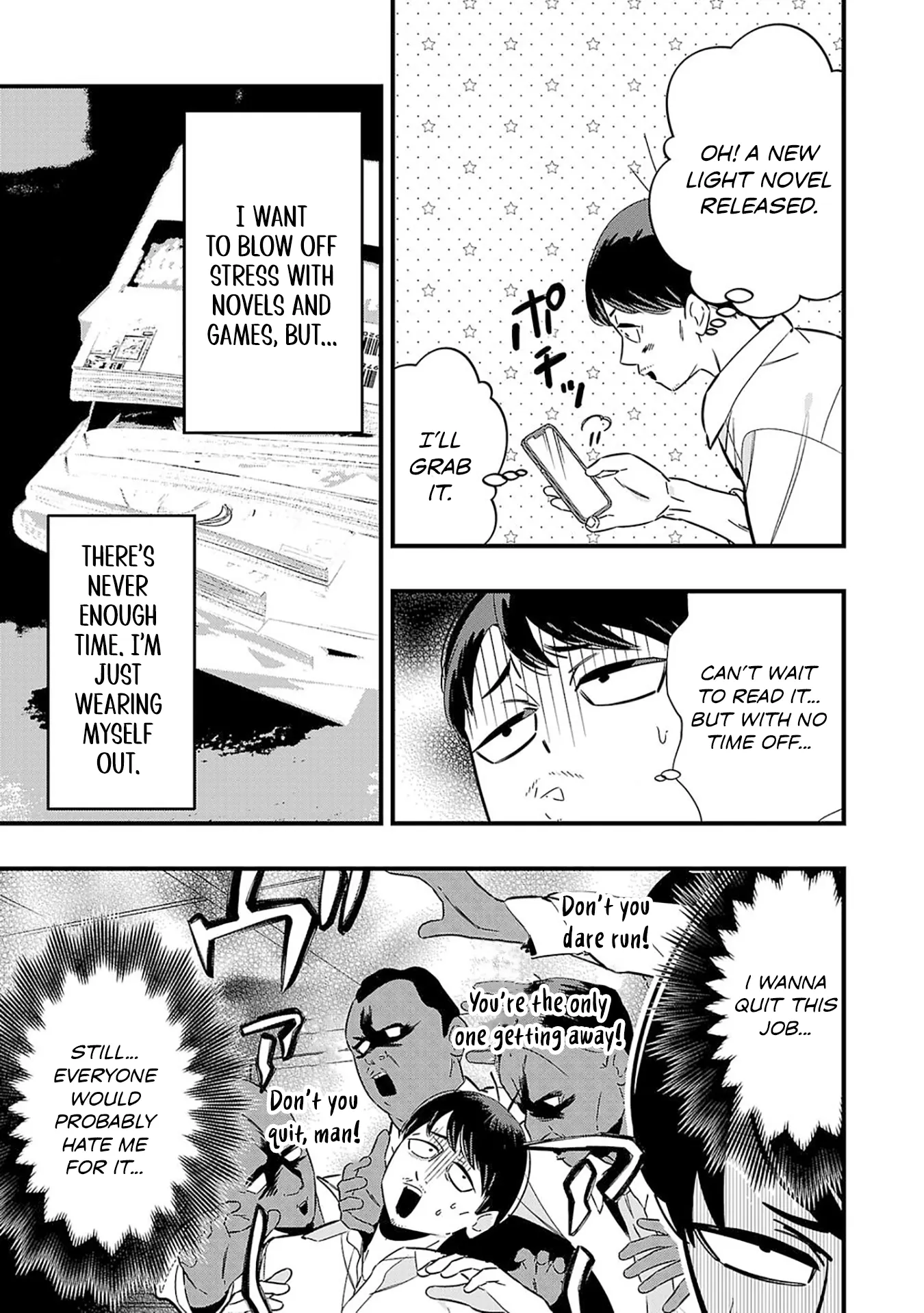 Unconventional Isekai: Isn’t It Too Much of a Black-Company Treatment to Fight Hordes of Monsters without Magic? Chapter 1 - page 9