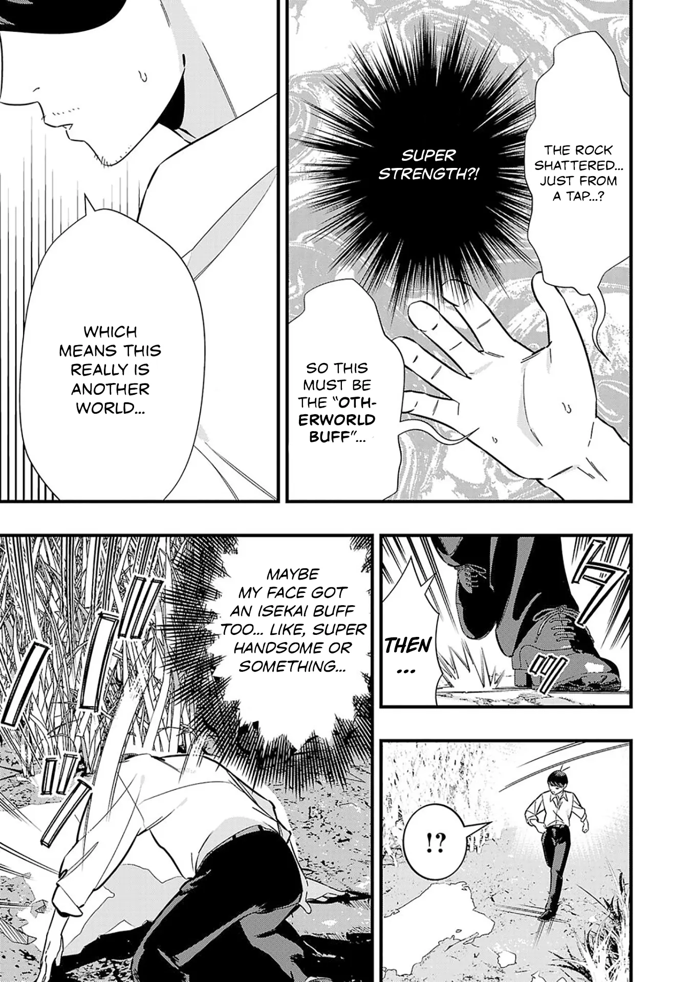 Unconventional Isekai: Isn’t It Too Much of a Black-Company Treatment to Fight Hordes of Monsters without Magic? Chapter 1 - page 17