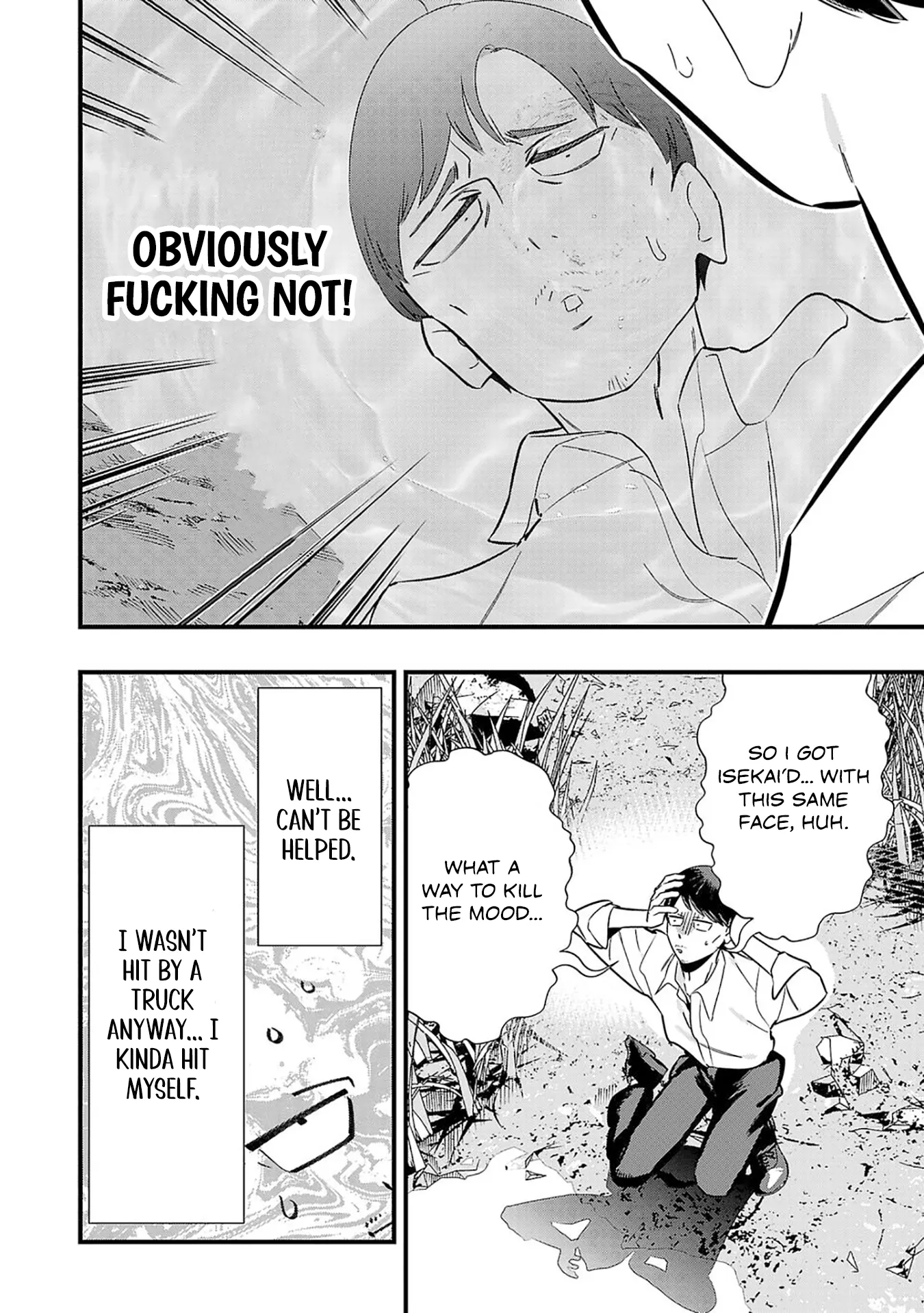 Unconventional Isekai: Isn’t It Too Much of a Black-Company Treatment to Fight Hordes of Monsters without Magic? Chapter 1 - page 18