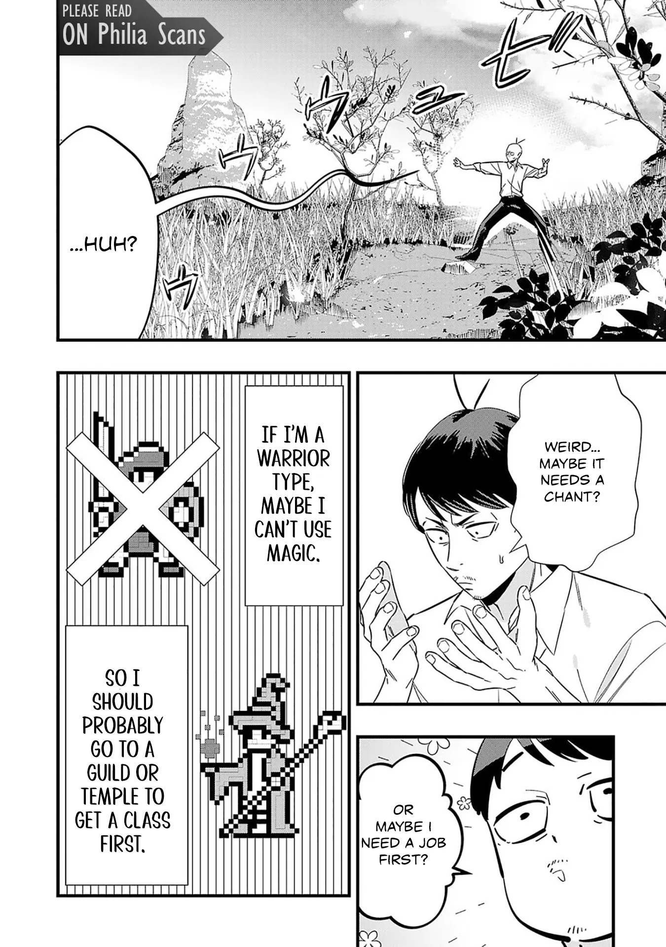 Unconventional Isekai: Isn’t It Too Much of a Black-Company Treatment to Fight Hordes of Monsters without Magic? Chapter 1 - page 20