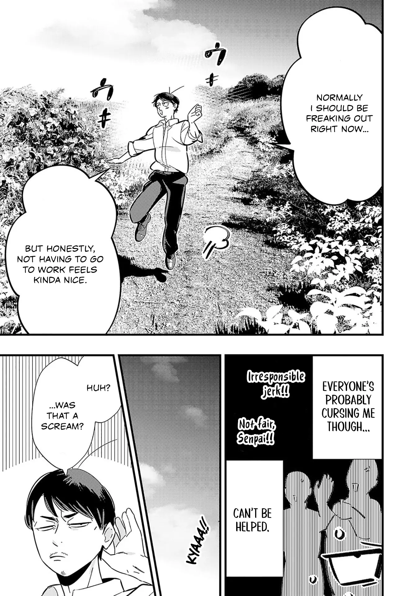 Unconventional Isekai: Isn’t It Too Much of a Black-Company Treatment to Fight Hordes of Monsters without Magic? Chapter 1 - page 23