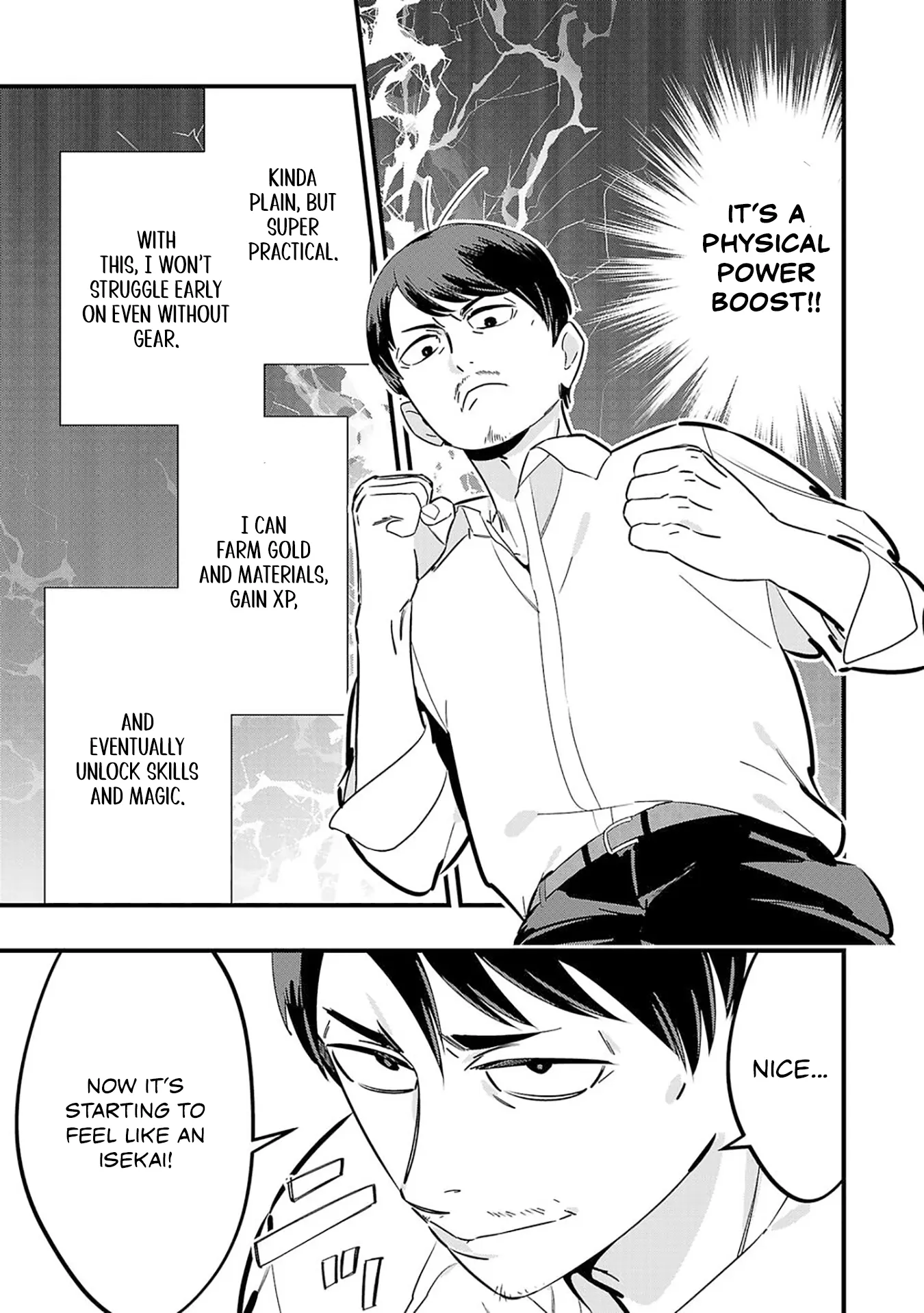 Unconventional Isekai: Isn’t It Too Much of a Black-Company Treatment to Fight Hordes of Monsters without Magic? Chapter 1 - page 37