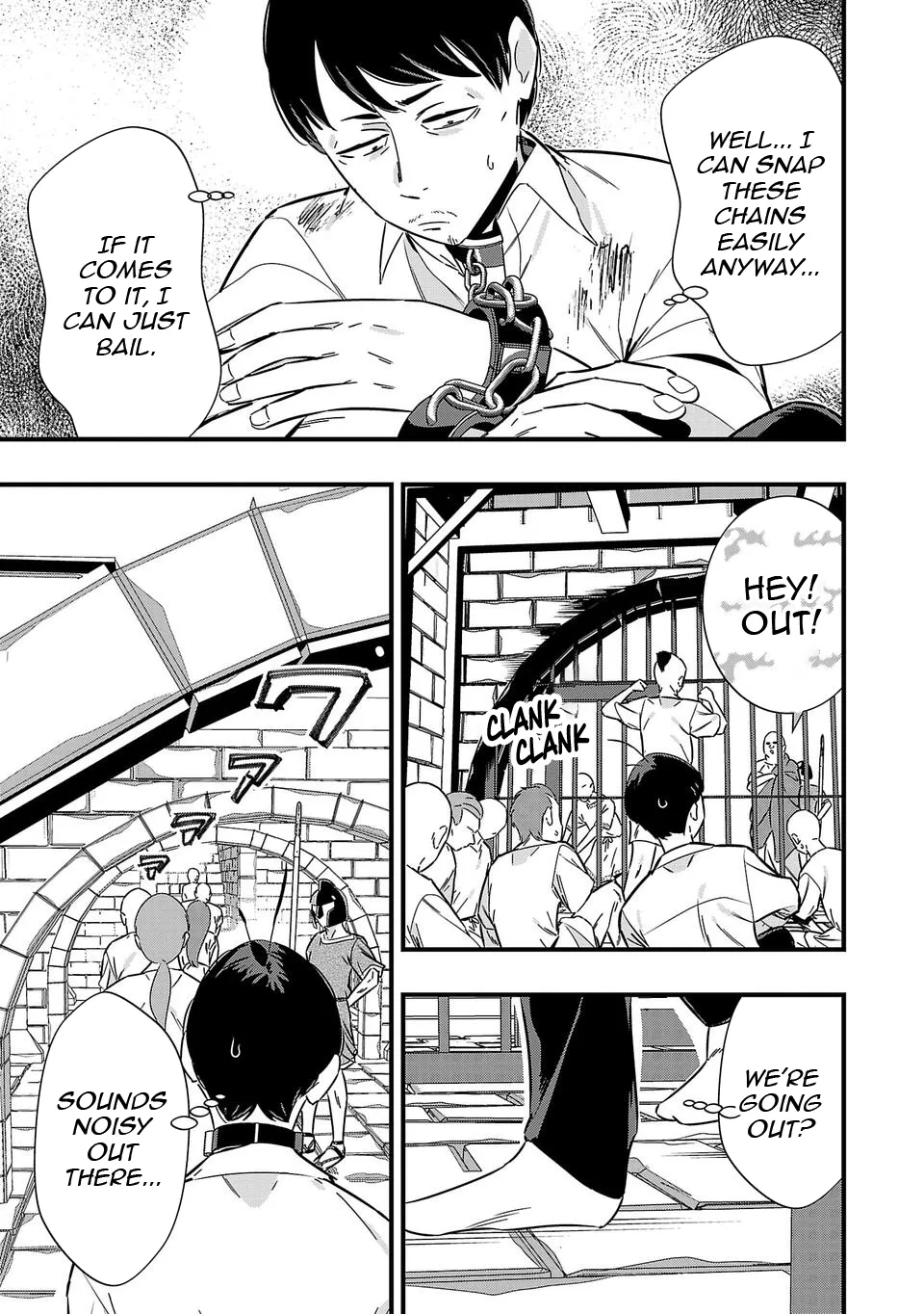 Unconventional Isekai: Isn’t It Too Much of a Black-Company Treatment to Fight Hordes of Monsters without Magic? Chapter 2 - page 5