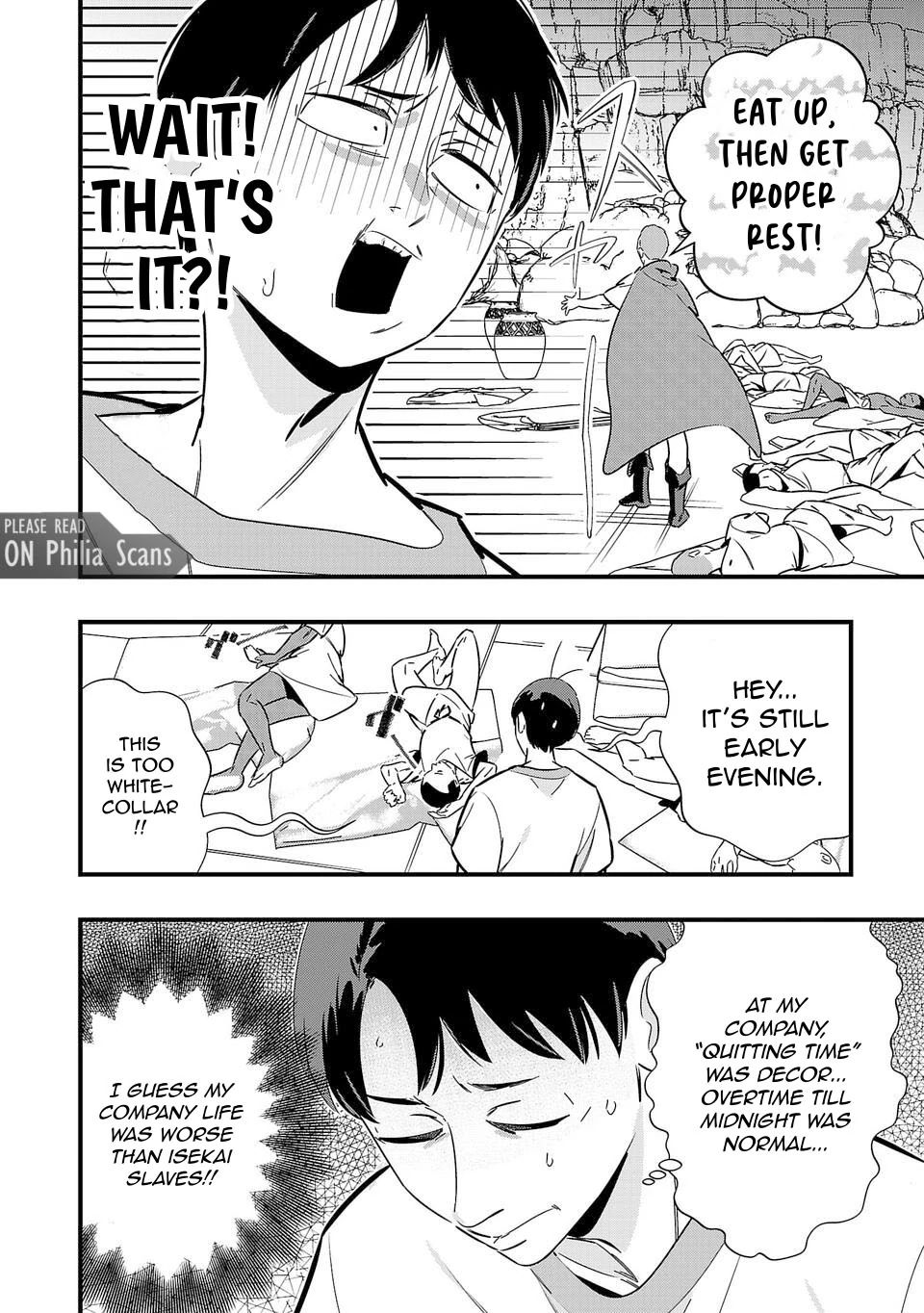 Unconventional Isekai: Isn’t It Too Much of a Black-Company Treatment to Fight Hordes of Monsters without Magic? Chapter 3 - page 12