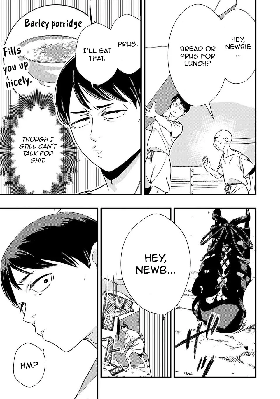 Unconventional Isekai: Isn’t It Too Much of a Black-Company Treatment to Fight Hordes of Monsters without Magic? Chapter 3 - page 17
