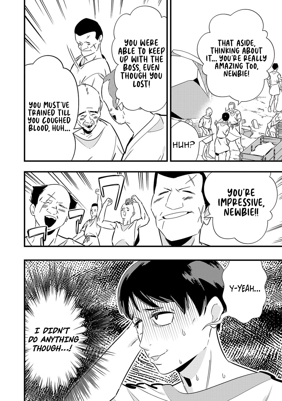 Unconventional Isekai: Isn’t It Too Much of a Black-Company Treatment to Fight Hordes of Monsters without Magic? Chapter 4 - page 14