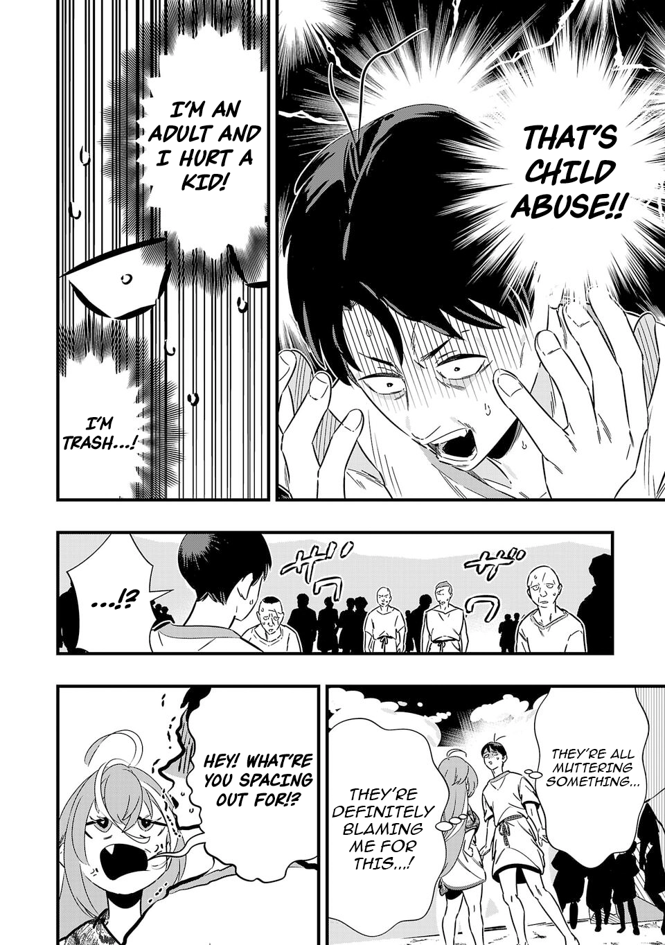 Unconventional Isekai: Isn’t It Too Much of a Black-Company Treatment to Fight Hordes of Monsters without Magic? Chapter 4 - page 8