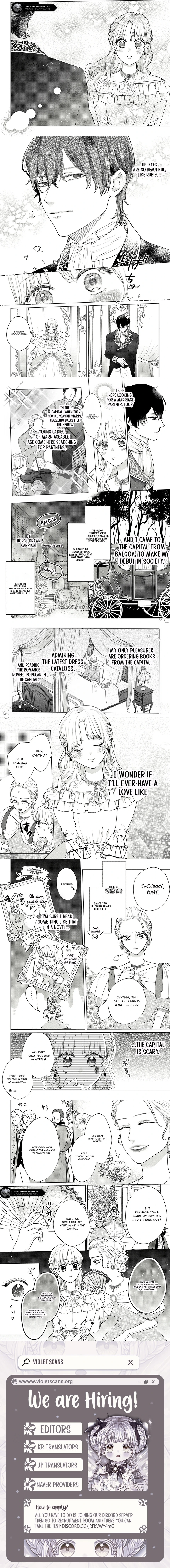 The Country Bumpkin Marquis’s Daughter Brings Home a Condemned Duke’s Son Chapter 1.1 - page 2