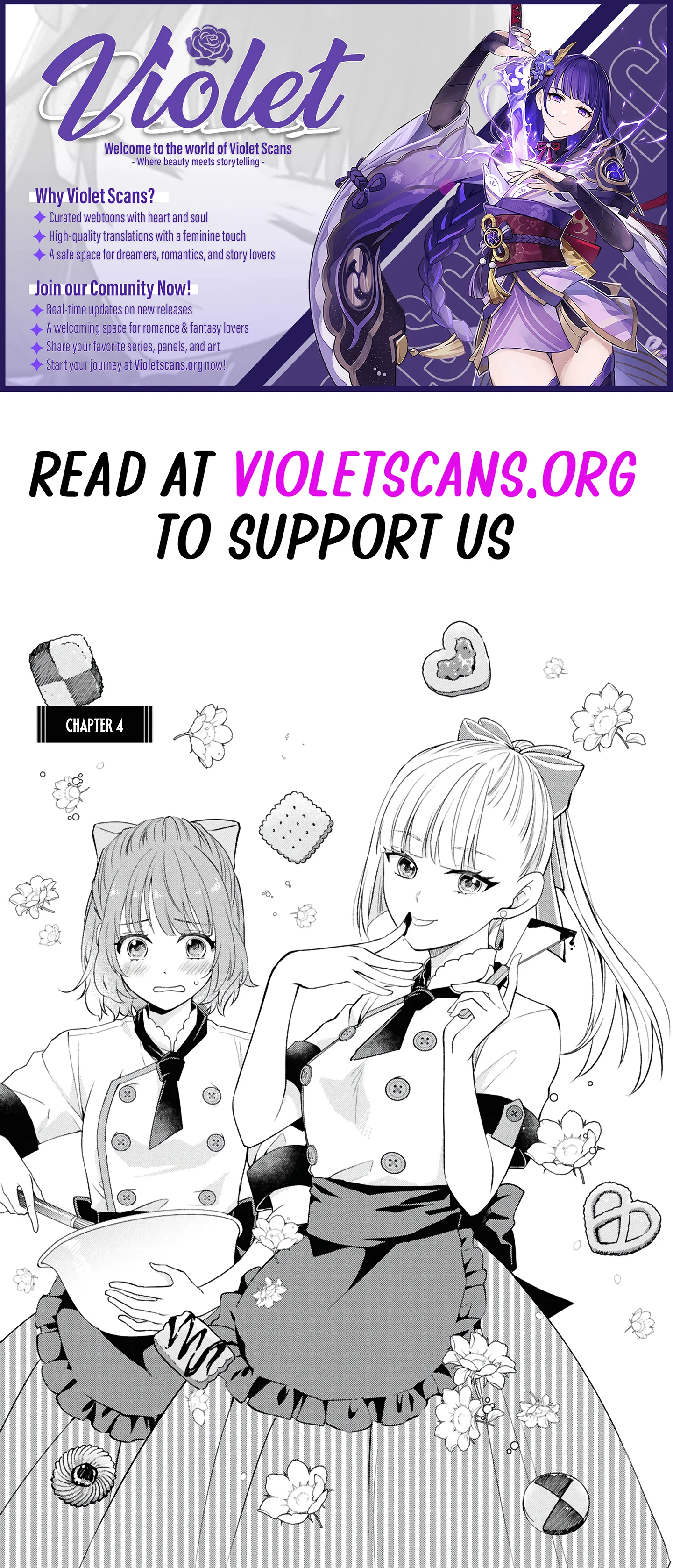 The Villainess Chocolatier’s Sweets Were the Secret to Winning My Favorite’s Heart Chapter 4.1 - page 1