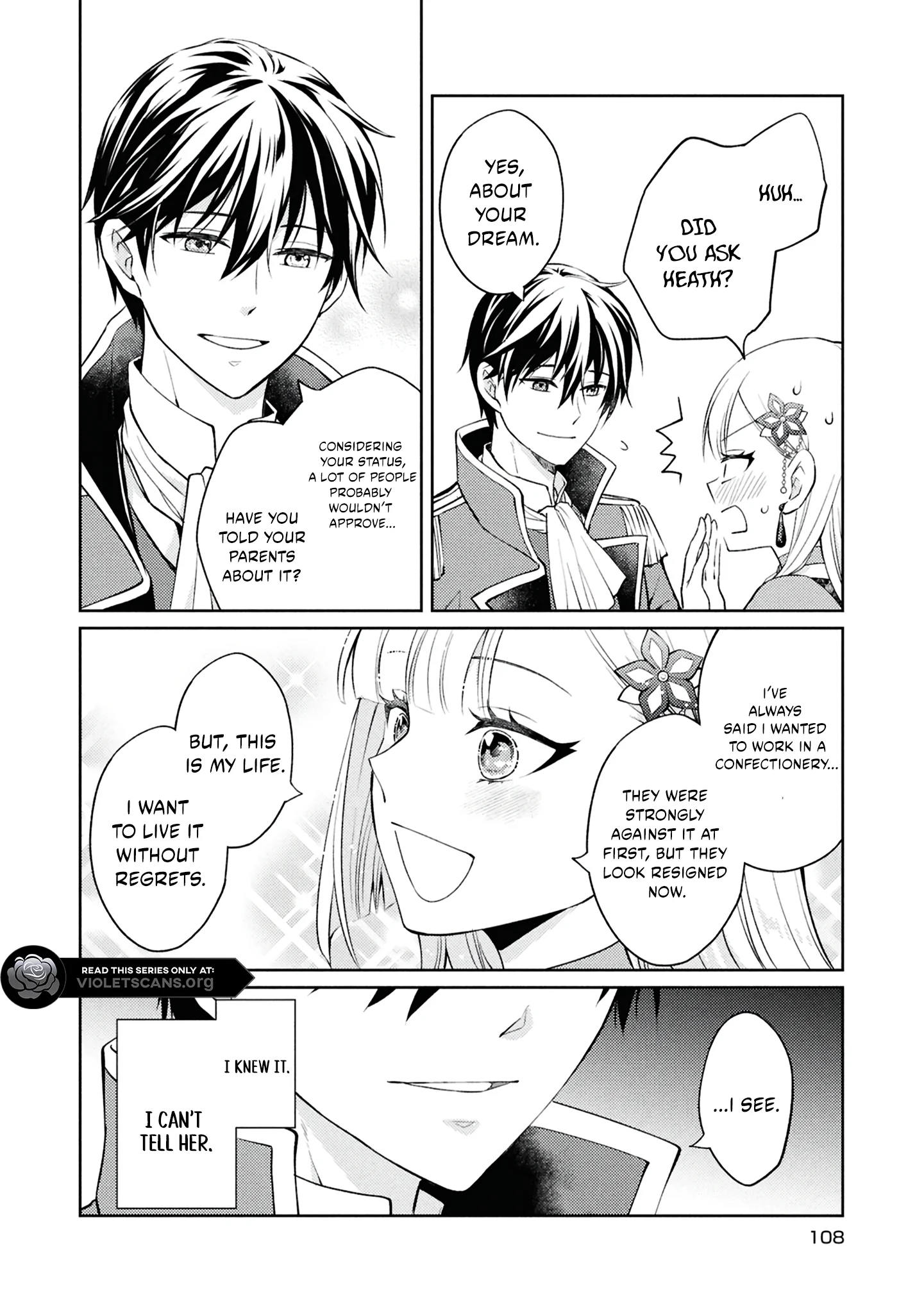The Villainess Chocolatier’s Sweets Were the Secret to Winning My Favorite’s Heart Chapter 4.1 - page 8