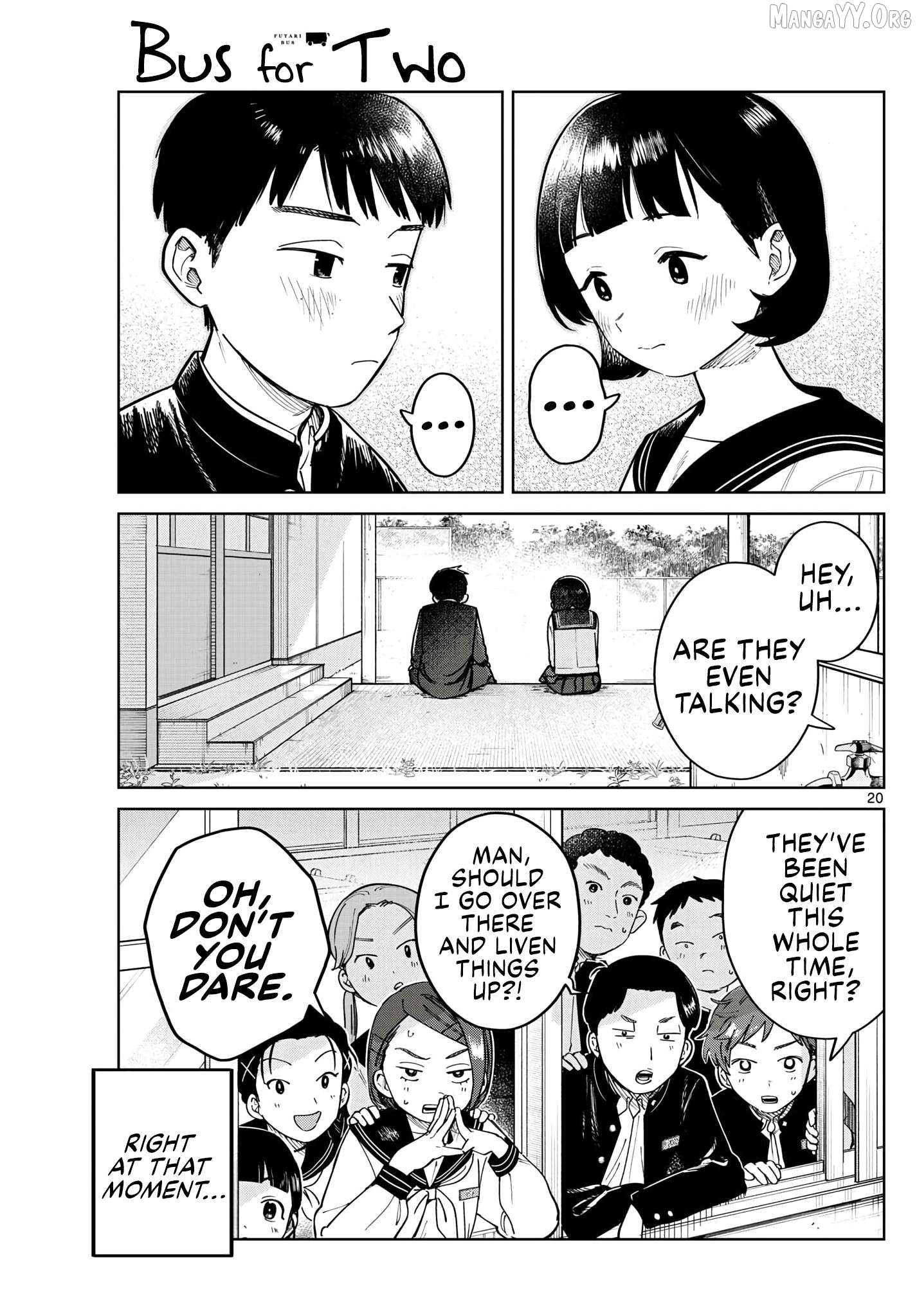Futari Bus Chapter 5 - page 1