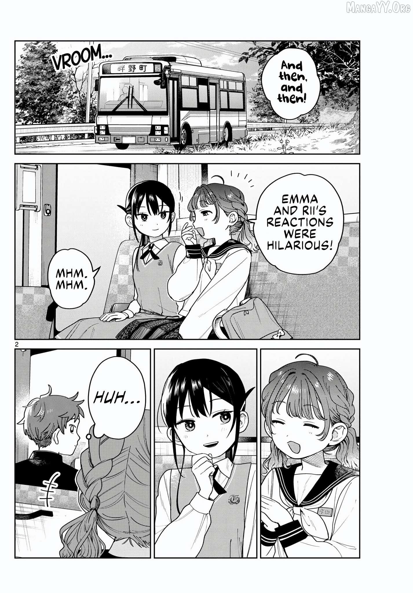 Futari Bus Chapter 8 - page 2