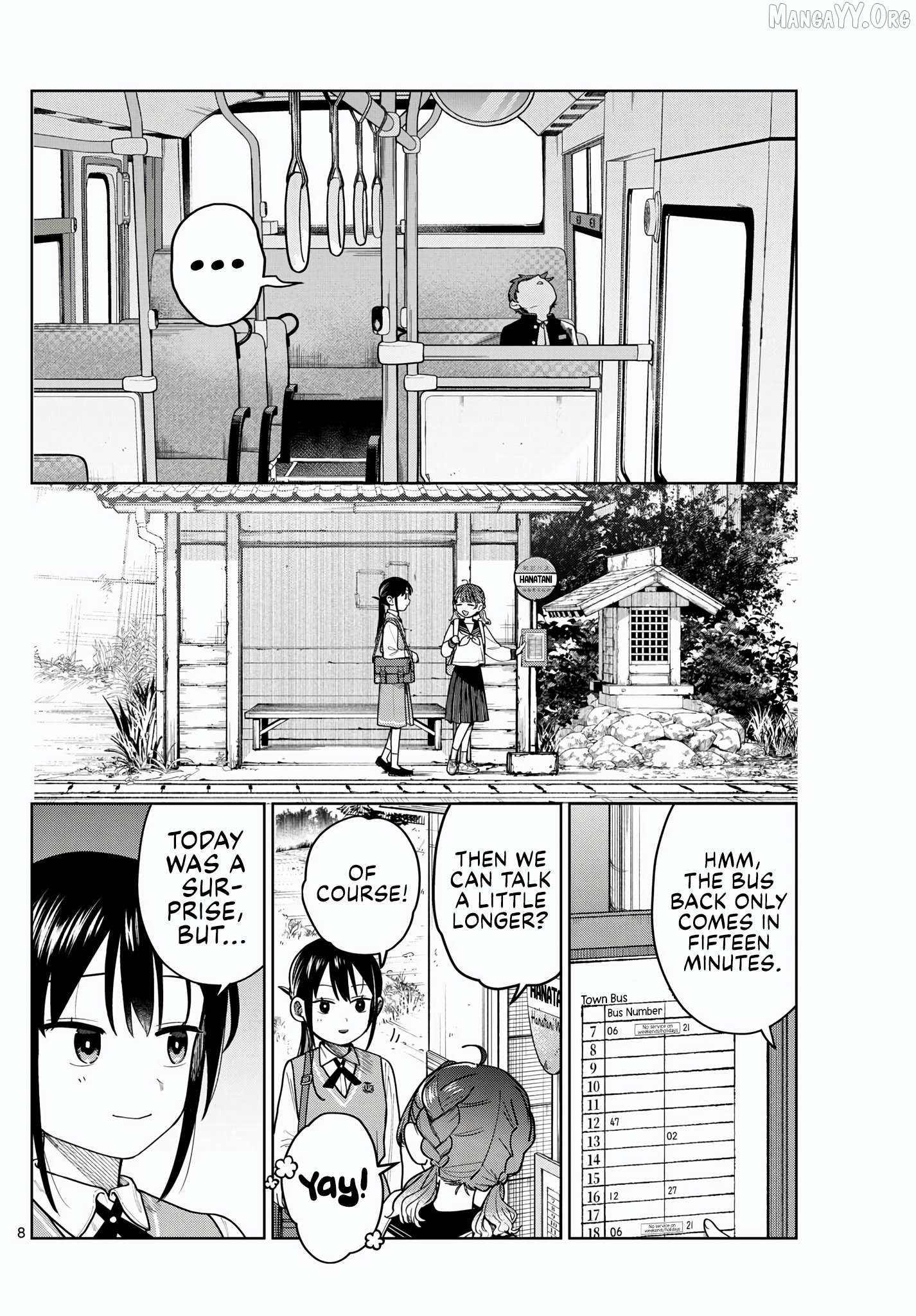 Futari Bus Chapter 8 - page 8