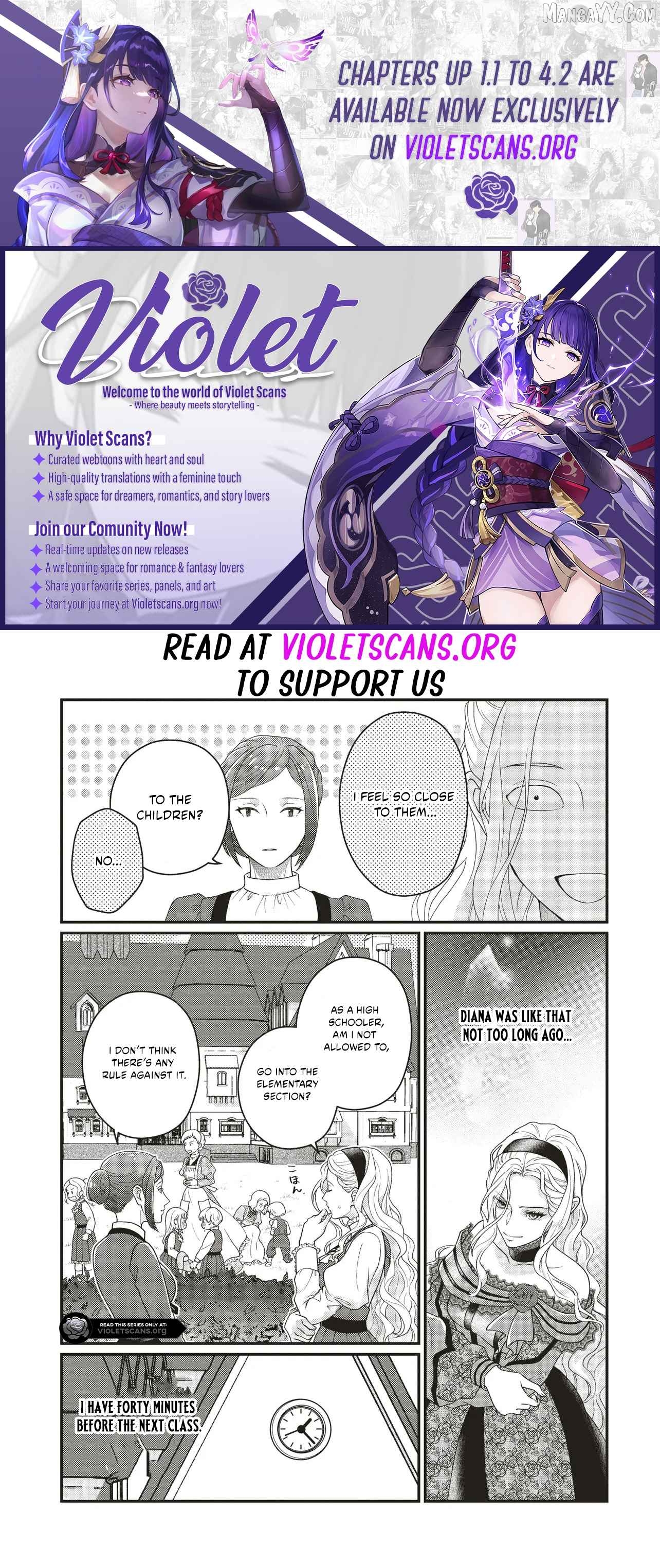 A Nursery School Teacher in My Previous Life, a Villainess in This One? And Now I’m the Spoiled Princess’s Tutor!? Chapter 2.2 - page 1