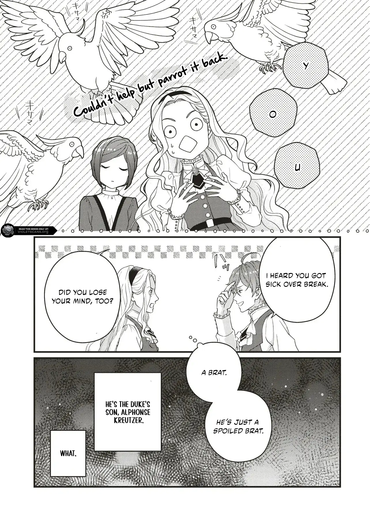 A Nursery School Teacher in My Previous Life, a Villainess in This One? And Now I’m the Spoiled Princess’s Tutor!? Chapter 3.1 - page 3