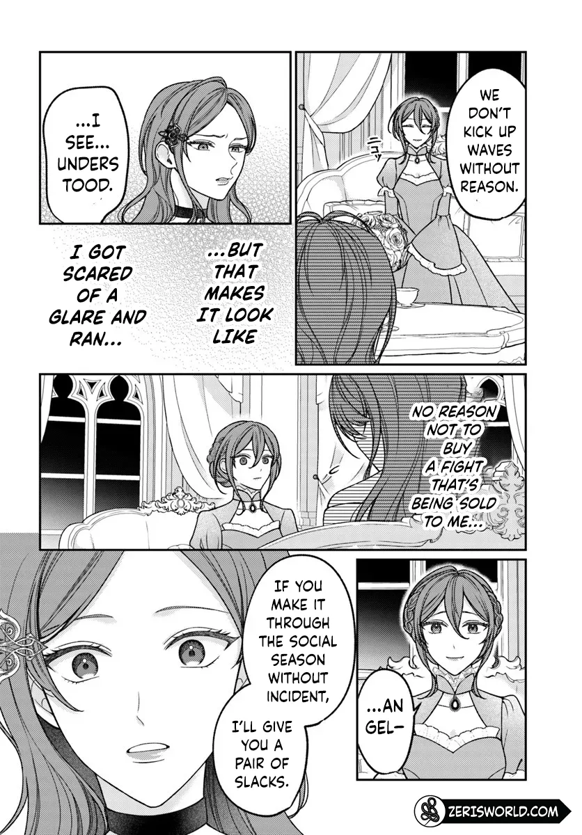 I gave them a glare because they glared at me first, but they turned out to be a Duke. This is bad. Chapter 1.1 - page 12