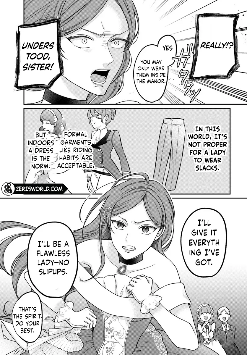 I gave them a glare because they glared at me first, but they turned out to be a Duke. This is bad. Chapter 1.1 - page 13